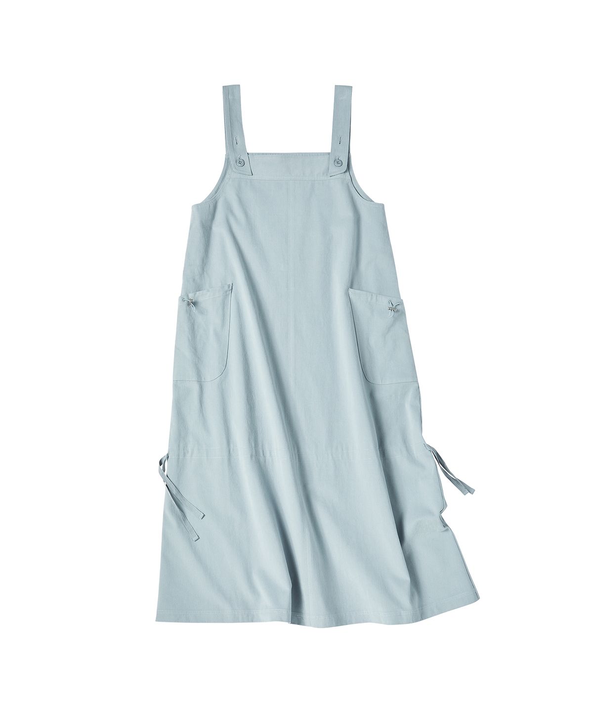 꼬모니노즈(COMONINOZ) W COMO OVERALL DRESS [SKY BLUE]