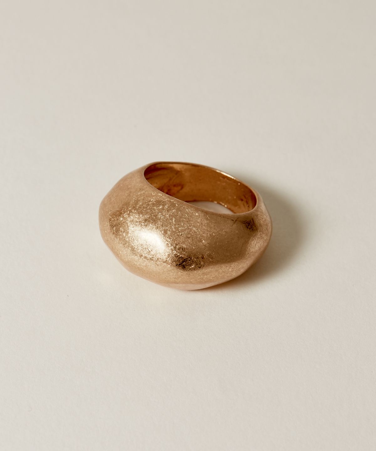 노비스도쿄(NOVICE TOKYO) 빈티지 볼륨 디스크 반지 Vintage Chunky Disc Ring / Gold