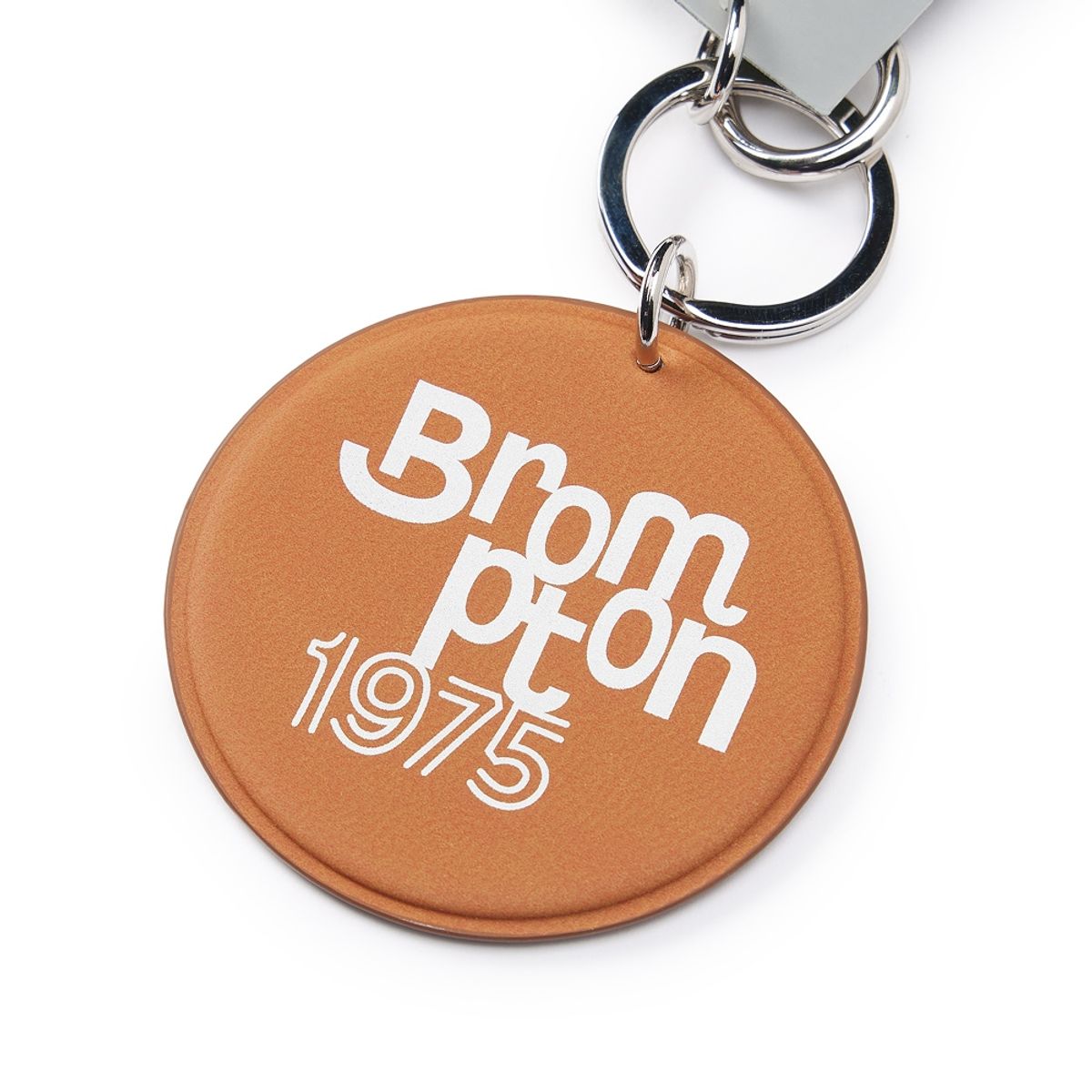브롬톤 런던(BROMPTON LONDON) BICYCLE GRAPHIC KEYRING - ORANGE (P255AAC410)