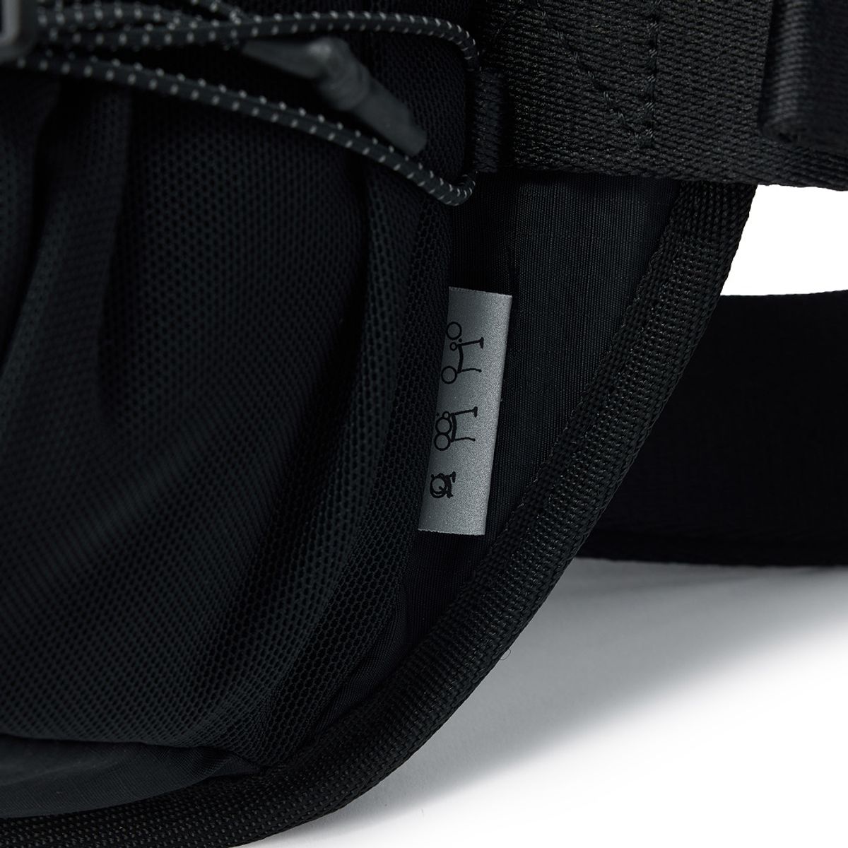 브롬톤 런던(BROMPTON LONDON) BIKE WAIST BAG - BLACK (P255ABB163)