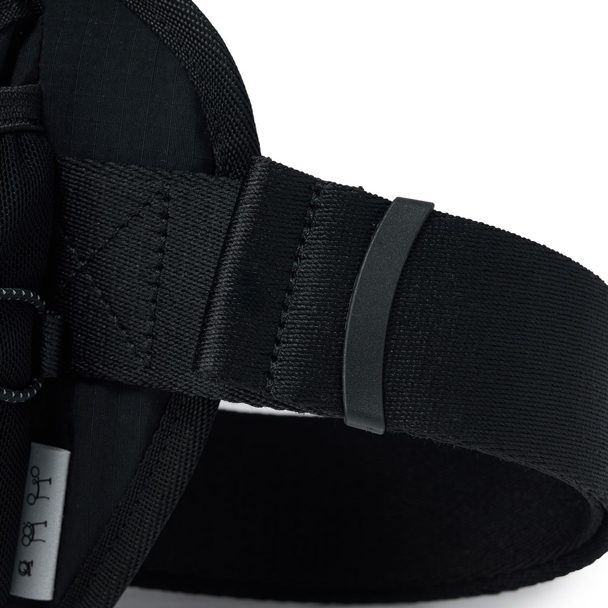브롬톤 런던(BROMPTON LONDON) BIKE WAIST BAG - BLACK (P255ABB163)
