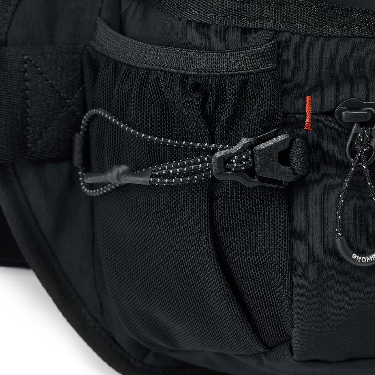 브롬톤 런던(BROMPTON LONDON) BIKE WAIST BAG - BLACK (P255ABB163)