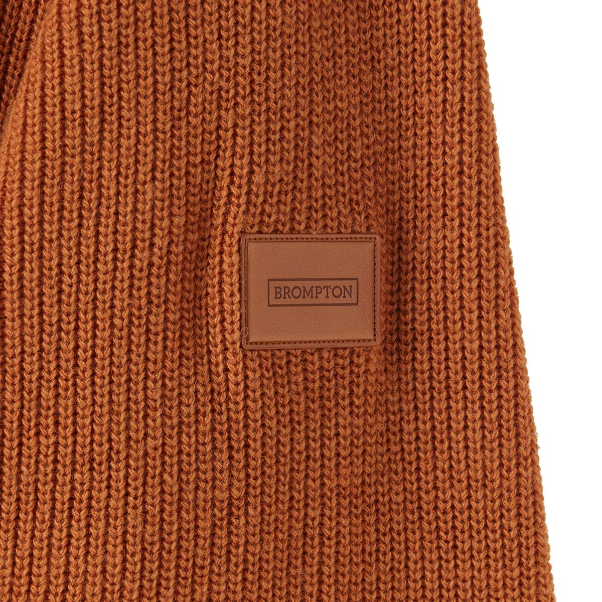 브롬톤 런던(BROMPTON LONDON) HOOD HYBRID CARDIGAN - ORANGE (P254UCD432)