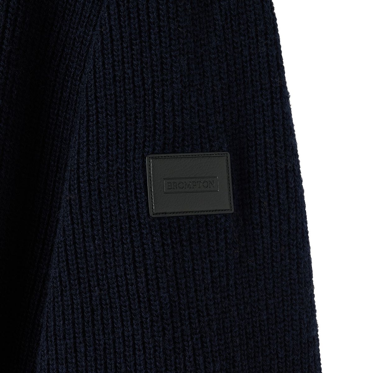 브롬톤 런던(BROMPTON LONDON) HOOD HYBRID CARDIGAN - NAVY (P254UCD432)
