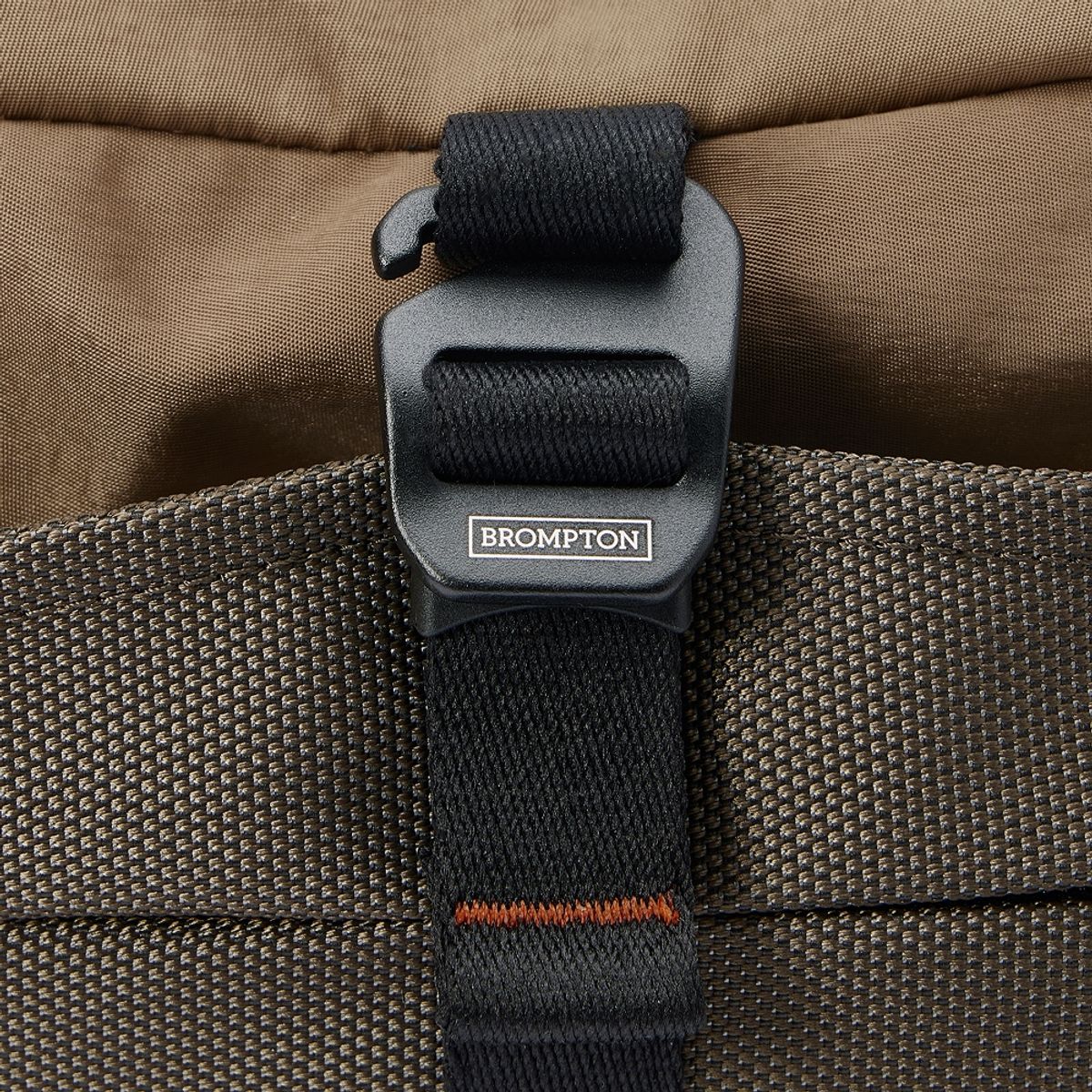 브롬톤 런던(BROMPTON LONDON) 6-SHAPED RING DETAIL CROSS BAG - BROWN (P255ACR110)