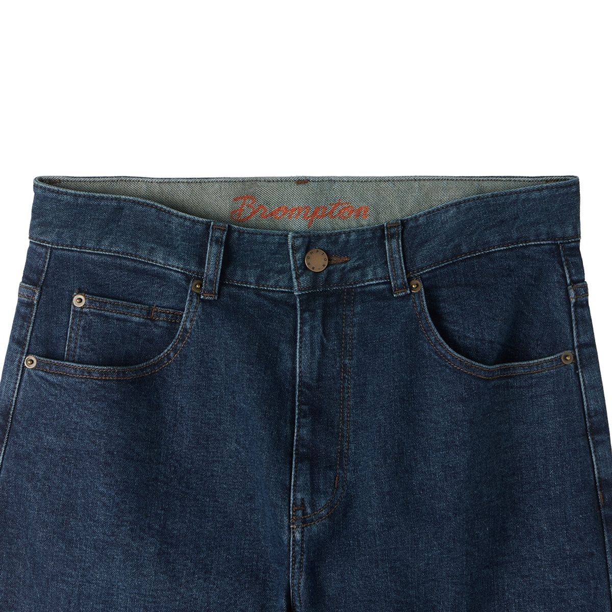 브롬톤 런던(BROMPTON LONDON) CANDIANI DENIM TROUSERS - D/BLUE (P253MDP462)