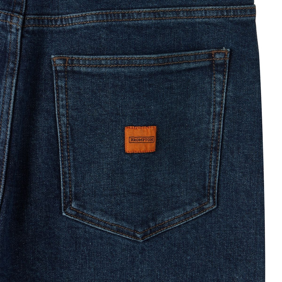 브롬톤 런던(BROMPTON LONDON) CANDIANI DENIM TROUSERS - D/BLUE (P253MDP462)