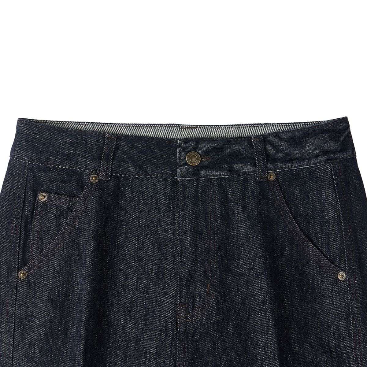 브롬톤 런던(BROMPTON LONDON) W 1975 WIDE DENIM TROUSERS - INDIGO (P253WDP461)