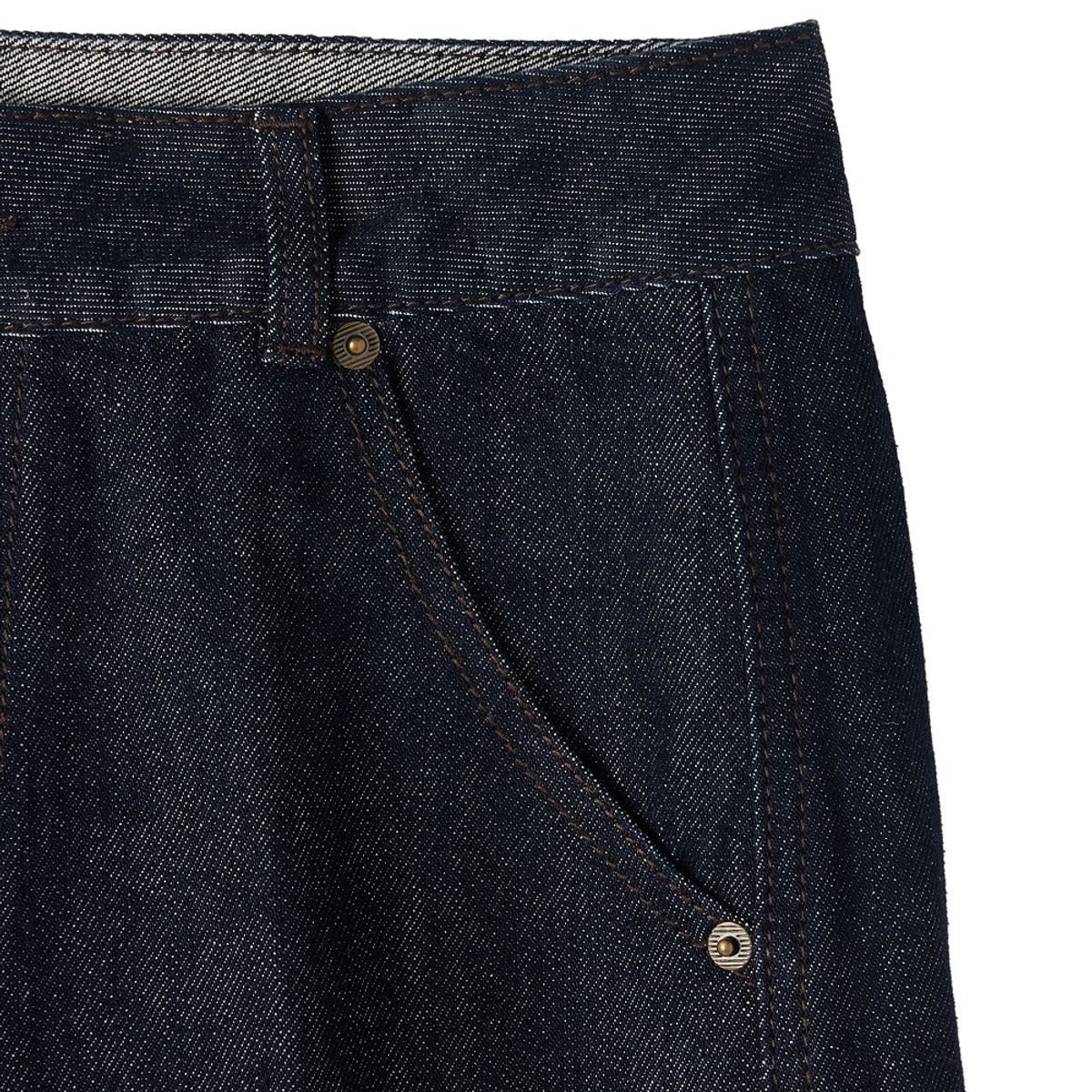 브롬톤 런던(BROMPTON LONDON) W 1975 WIDE DENIM TROUSERS - INDIGO (P253WDP461)