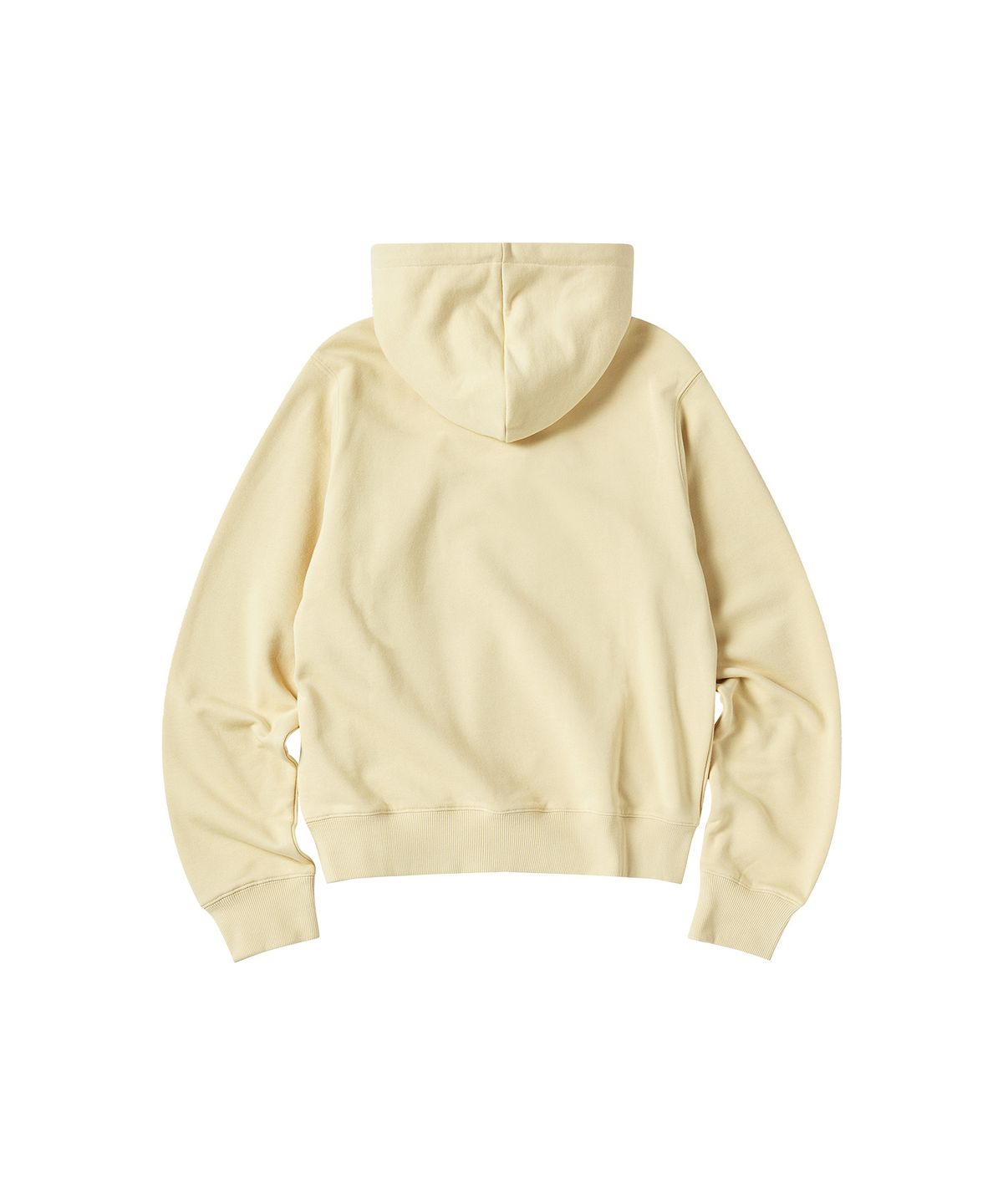 꼬모니노즈(COMONINOZ) W APPLIQUE SWEAT HOODIE [YELLOW]