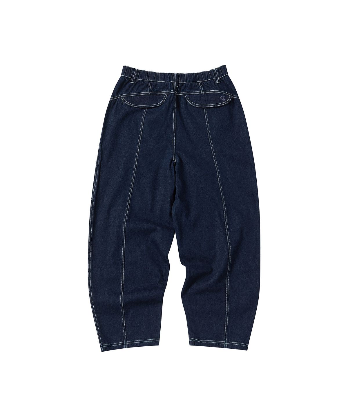꼬모니노즈(COMONINOZ) WIDE BALLOON PANTS [INDIGO BLUE]