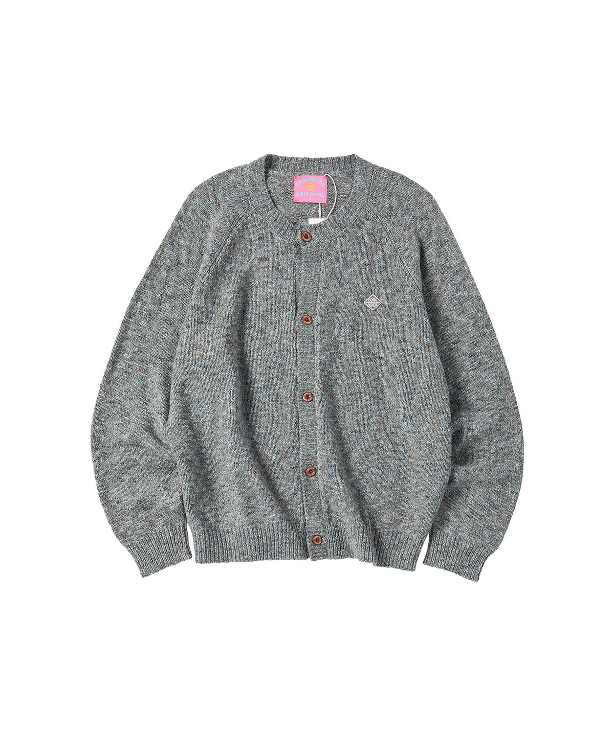 꼬모니노즈(COMONINOZ) TONE TONE CARDIGAN [GRAY]
