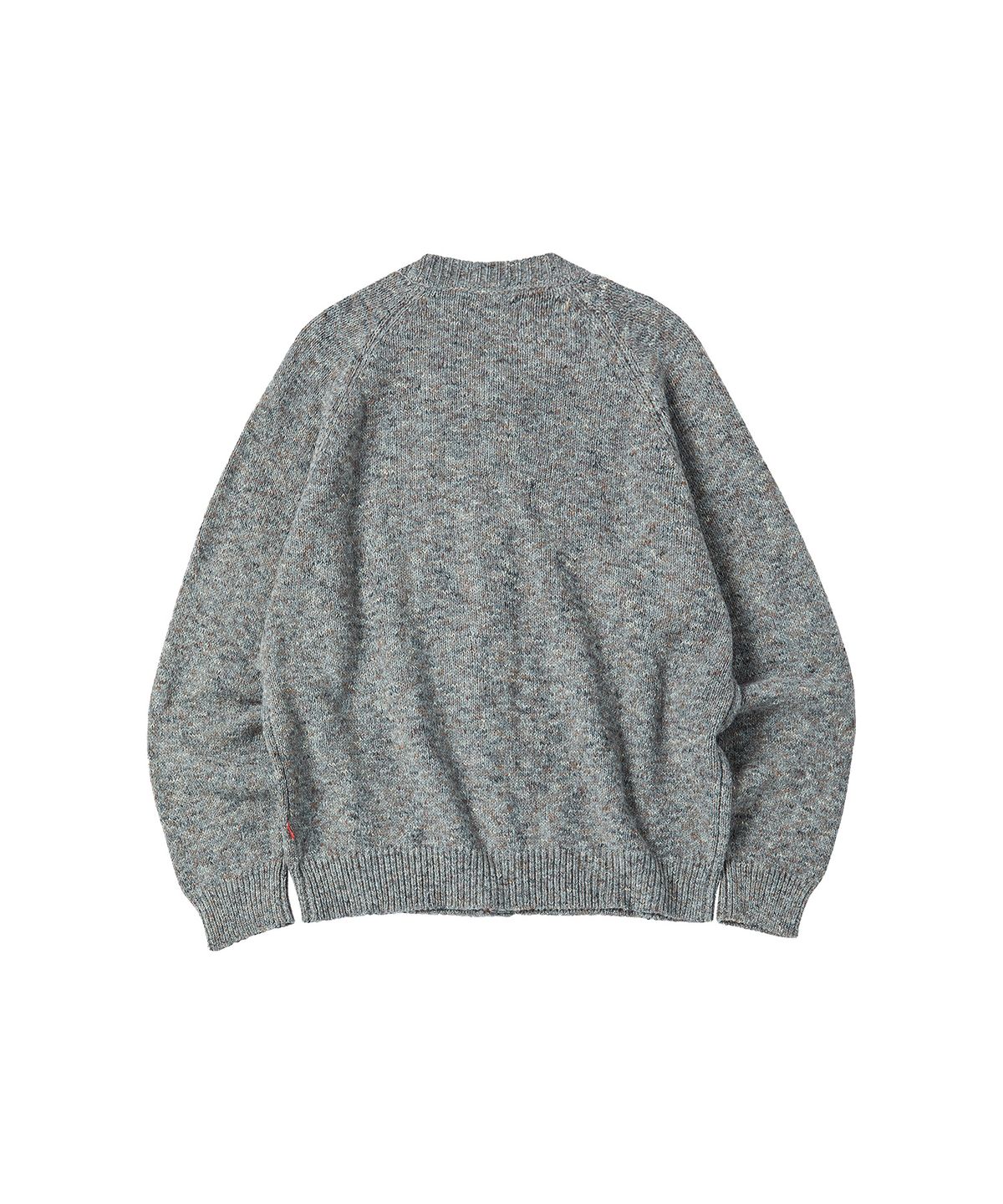 꼬모니노즈(COMONINOZ) TONE TONE CARDIGAN [GRAY]