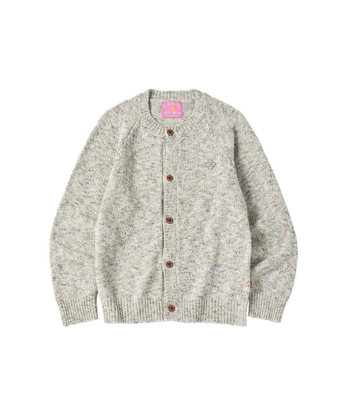 꼬모니노즈(COMONINOZ) TONE TONE CARDIGAN [IVORY]