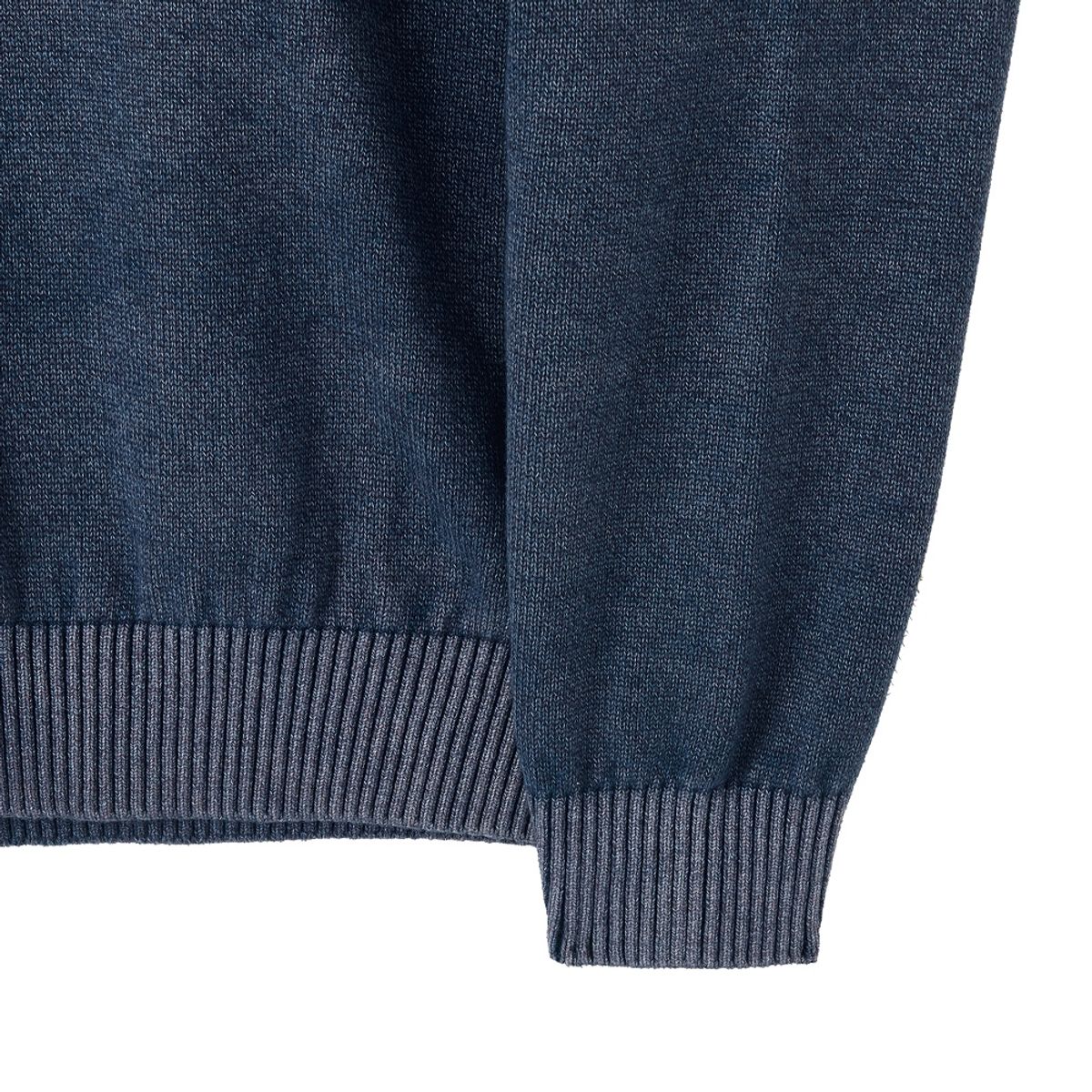 브롬톤 런던(BROMPTON LONDON) BIO-WASHING COTTON SWEATER - D/BLUE (P253MKT410)