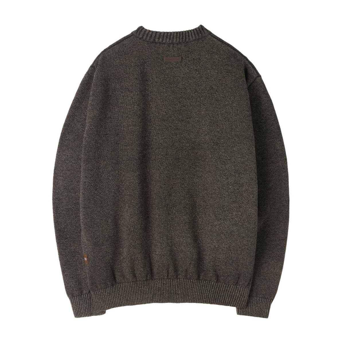 브롬톤 런던(BROMPTON LONDON) BIO-WASHING COTTON SWEATER - D/BROWN (P253MKT410)