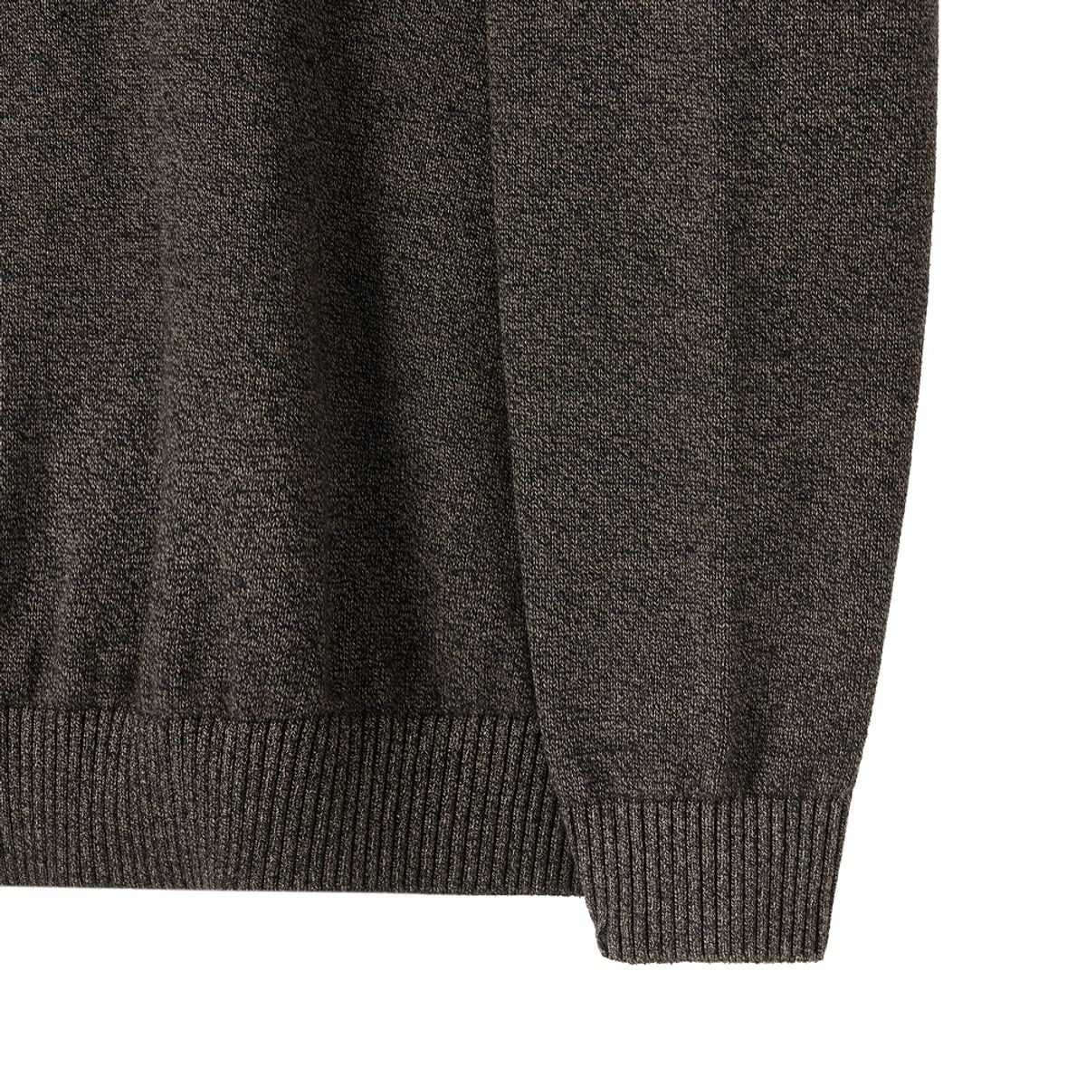 브롬톤 런던(BROMPTON LONDON) BIO-WASHING COTTON SWEATER - D/BROWN (P253MKT410)