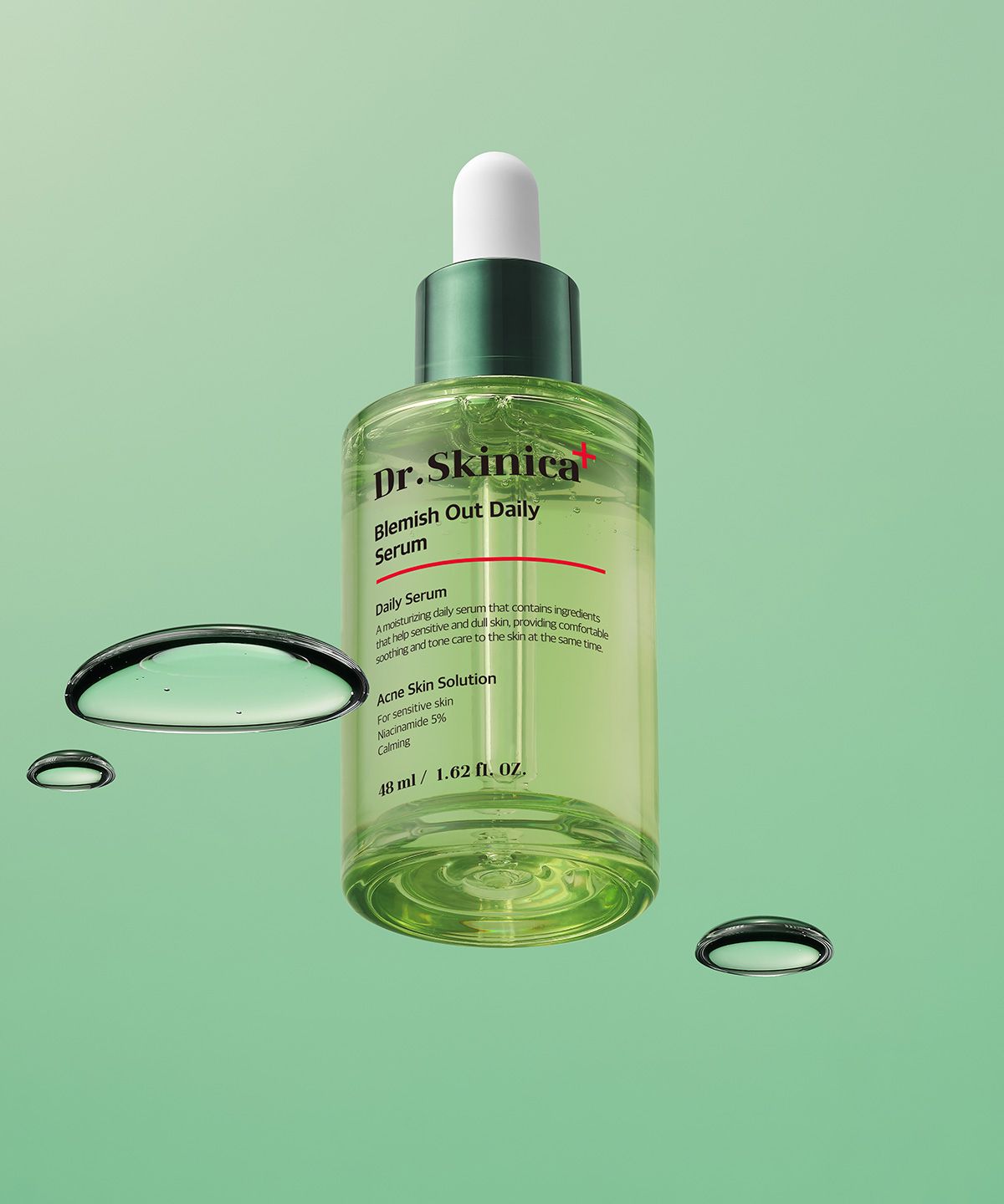 자민경(JAMINKYUNG) 닥터스키니카 플러스 블레미쉬 아웃 데일리 세럼 48ml [증정: 오일투폼 1ml+달팽이크림 1ml 체험분 2매]
