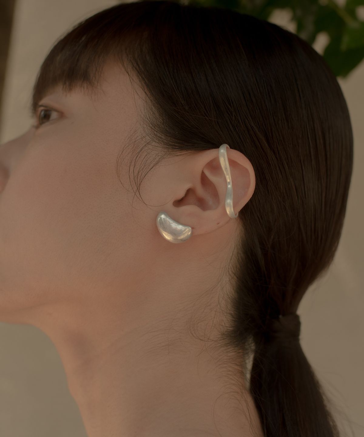노비스도쿄(NOVICE TOKYO) 빈티지 헬릭스 이어 커프 Vintage Helix Ear Cuff / Silver