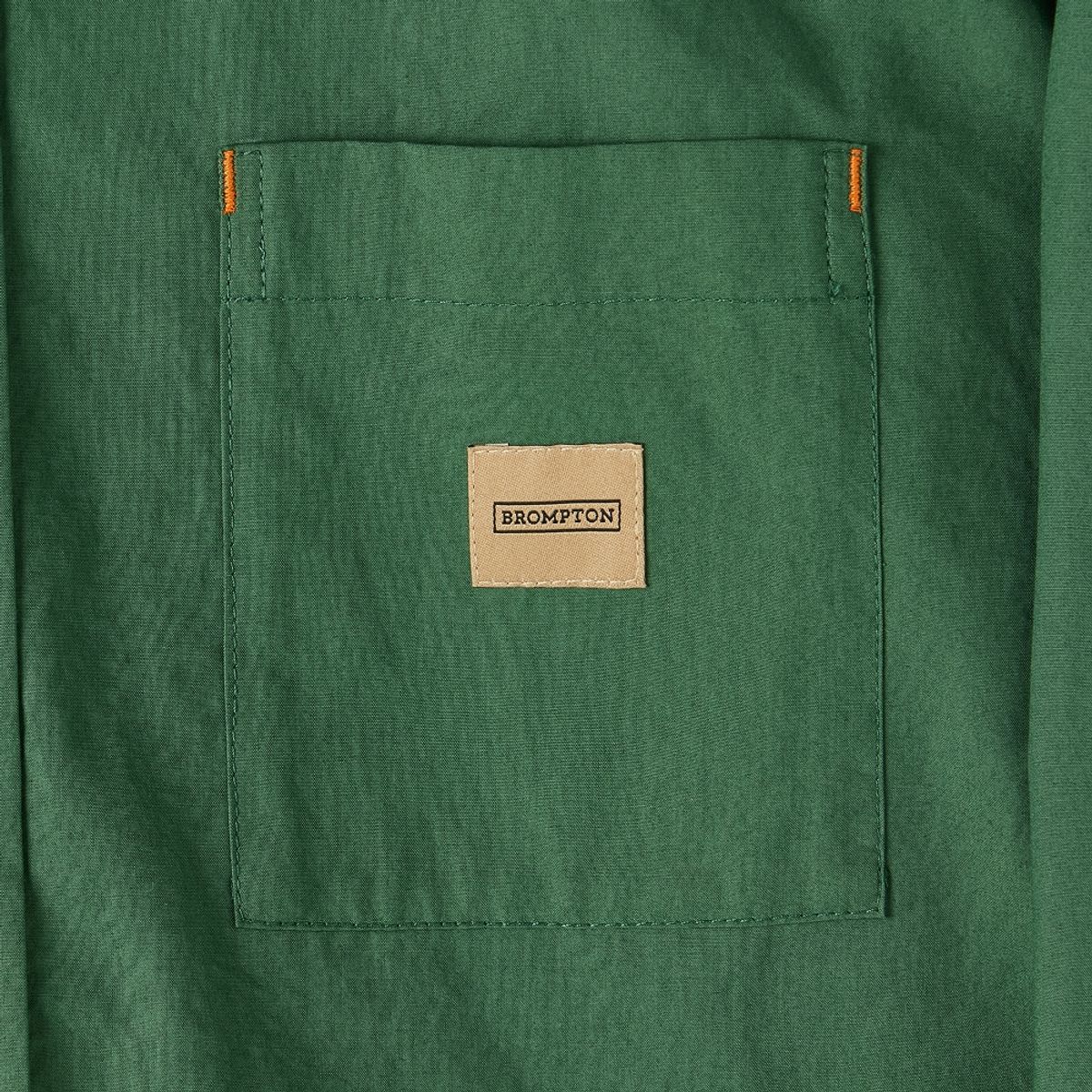 브롬톤 런던(BROMPTON LONDON) SOLID POCKET SHIRT - GREEN (P253MSH401)