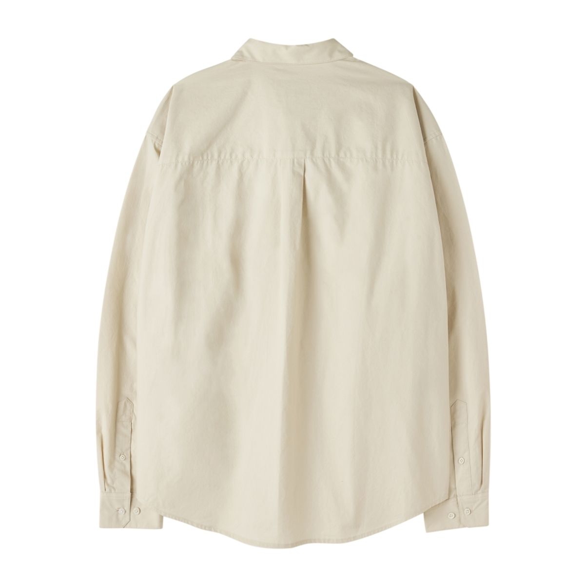 브롬톤 런던(BROMPTON LONDON) SOLID POCKET SHIRT - CREAM (P253MSH401)