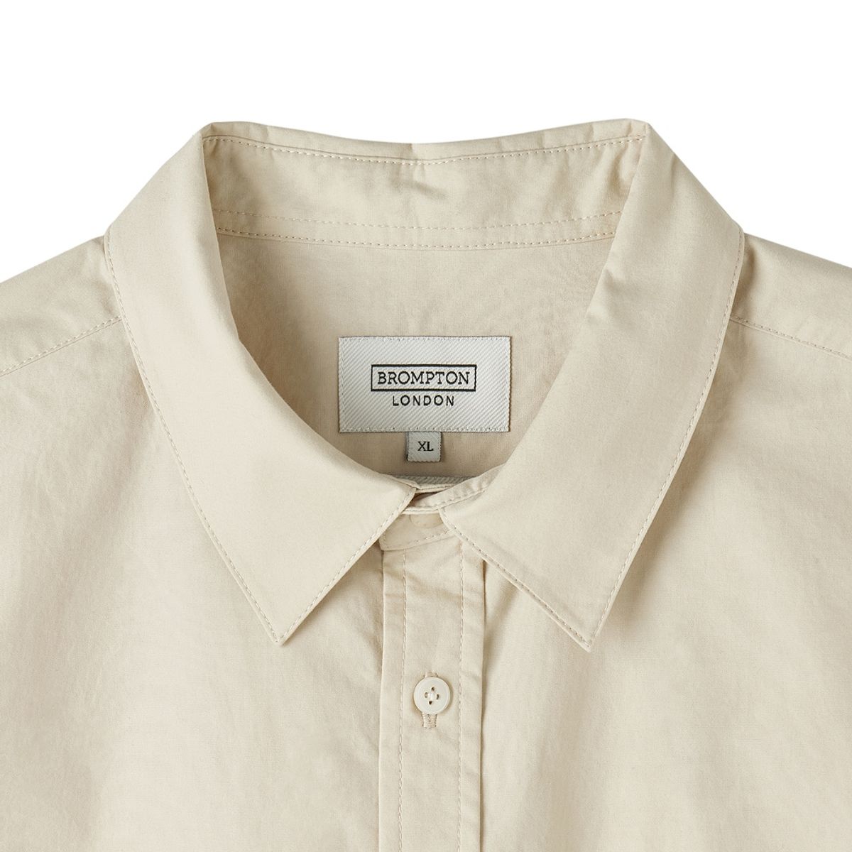 브롬톤 런던(BROMPTON LONDON) SOLID POCKET SHIRT - CREAM (P253MSH401)