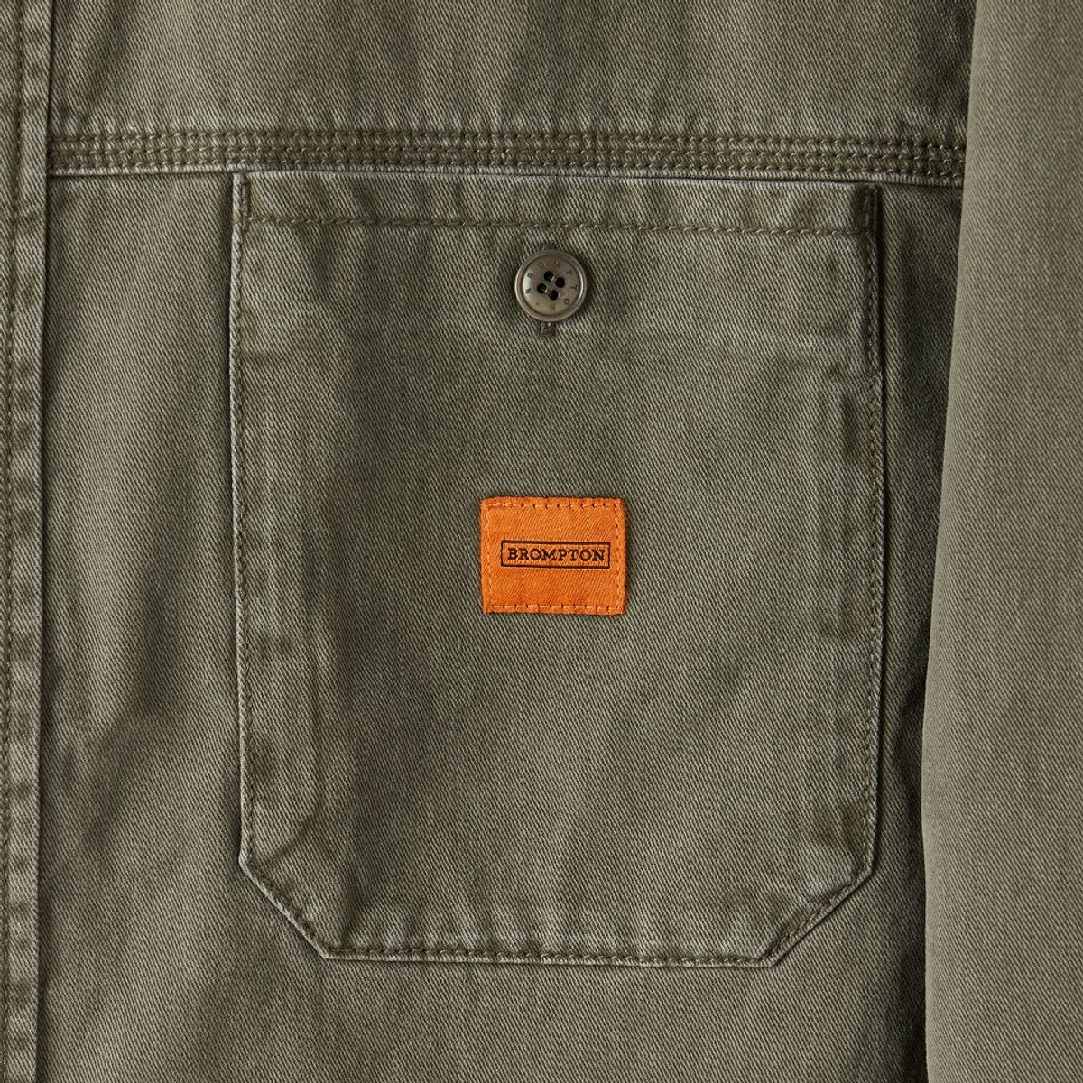 브롬톤 런던(BROMPTON LONDON) 1975 DENIM SHIRT - KHAKI (P253USH402)