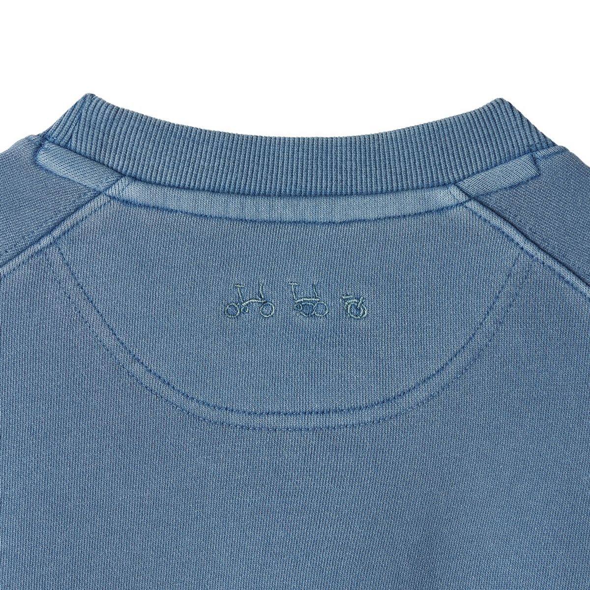 브롬톤 런던(BROMPTON LONDON) PIGMENT PRINT SWEATSHIRT - BLUE (P253USW430)
