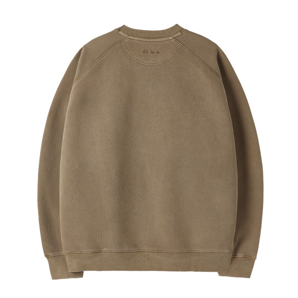 브롬톤 런던(BROMPTON LONDON) PIGMENT PRINT SWEATSHIRT - BROWN (P253USW430)
