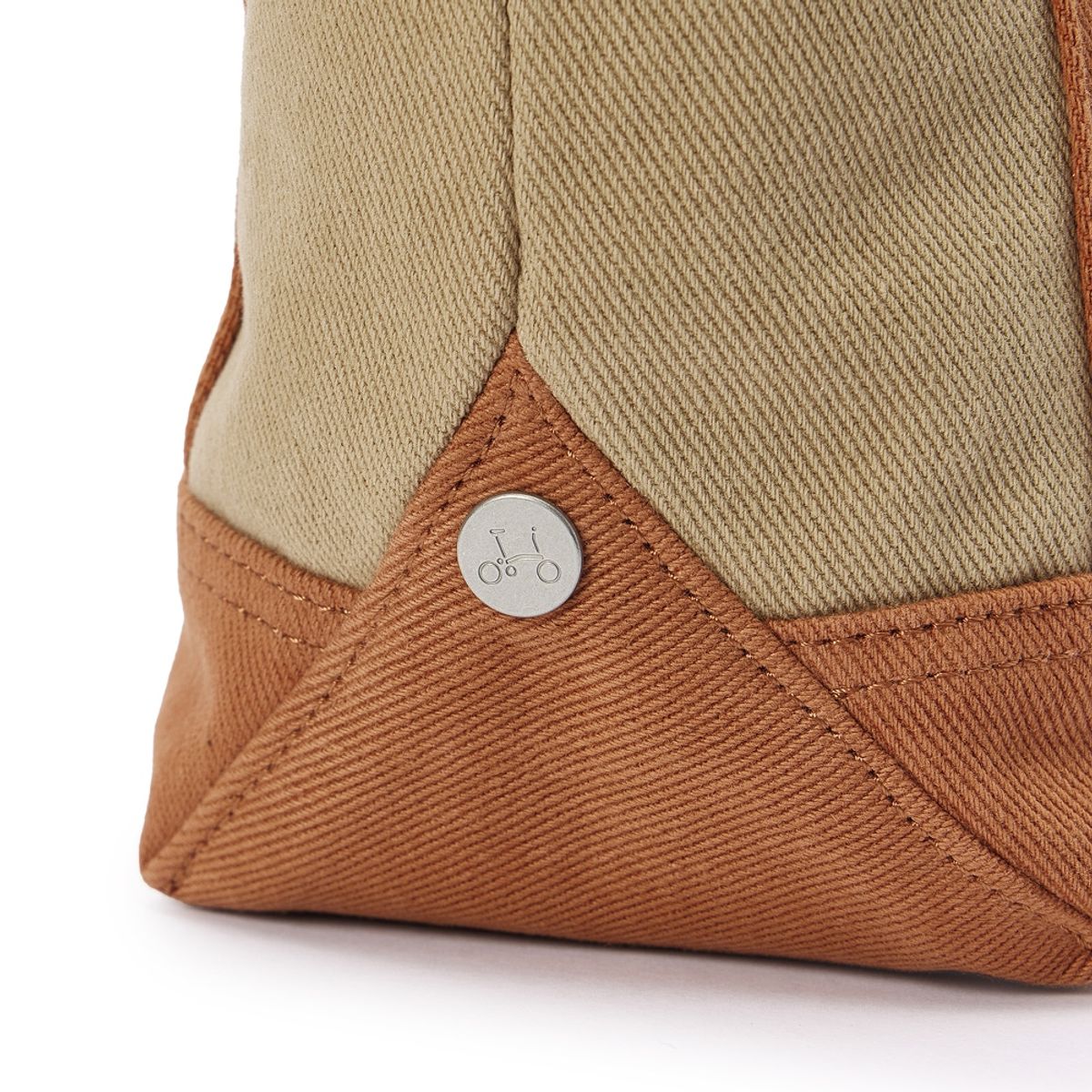 브롬톤 런던(BROMPTON LONDON) SMALL TOTE BAG - BEIGE (P255ATO412)