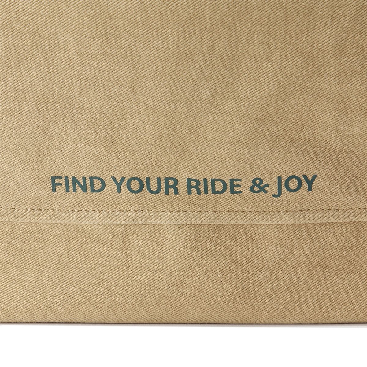 브롬톤 런던(BROMPTON LONDON) 1975 LOGO ECOBAG - BEIGE (P255ATO410)