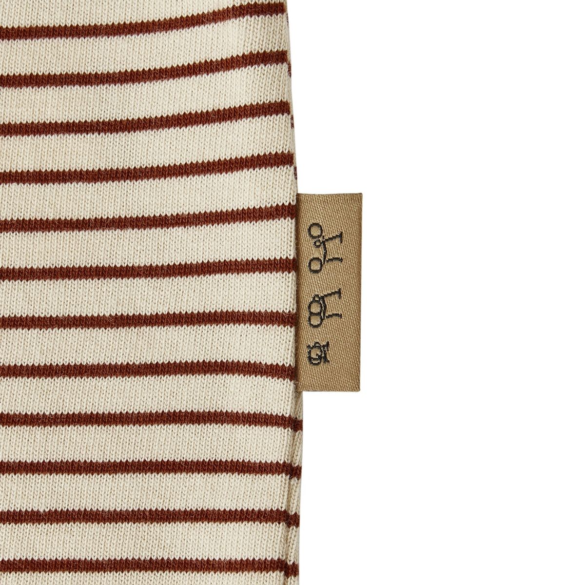 브롬톤 런던(BROMPTON LONDON) STRIPE LONG SLEEVE T-SHIRT - IVORY (P253UTS402)
