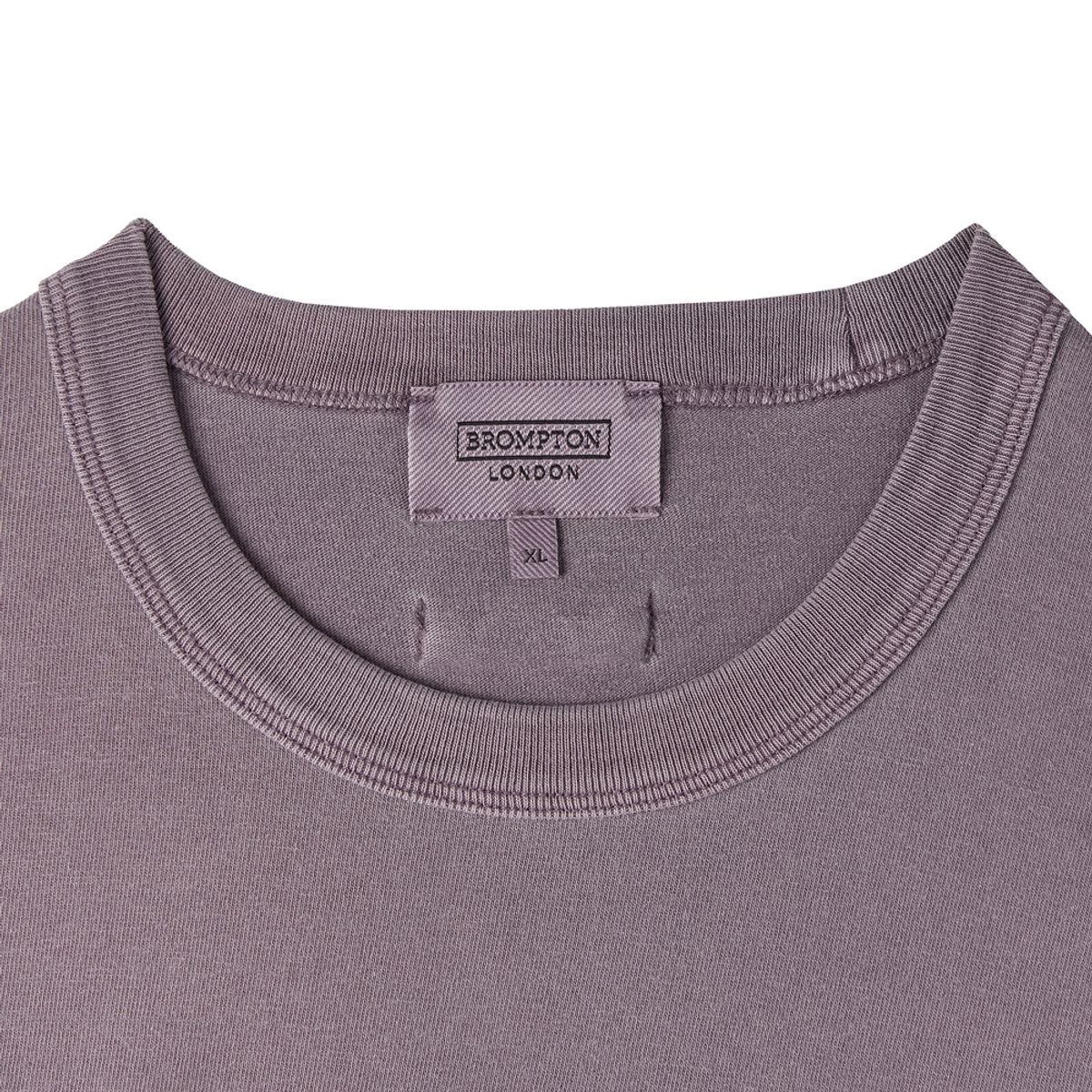 브롬톤 런던(BROMPTON LONDON) PIGMENT LONG SLEEVE T-SHIRT - PURPLE (P253UTS403)