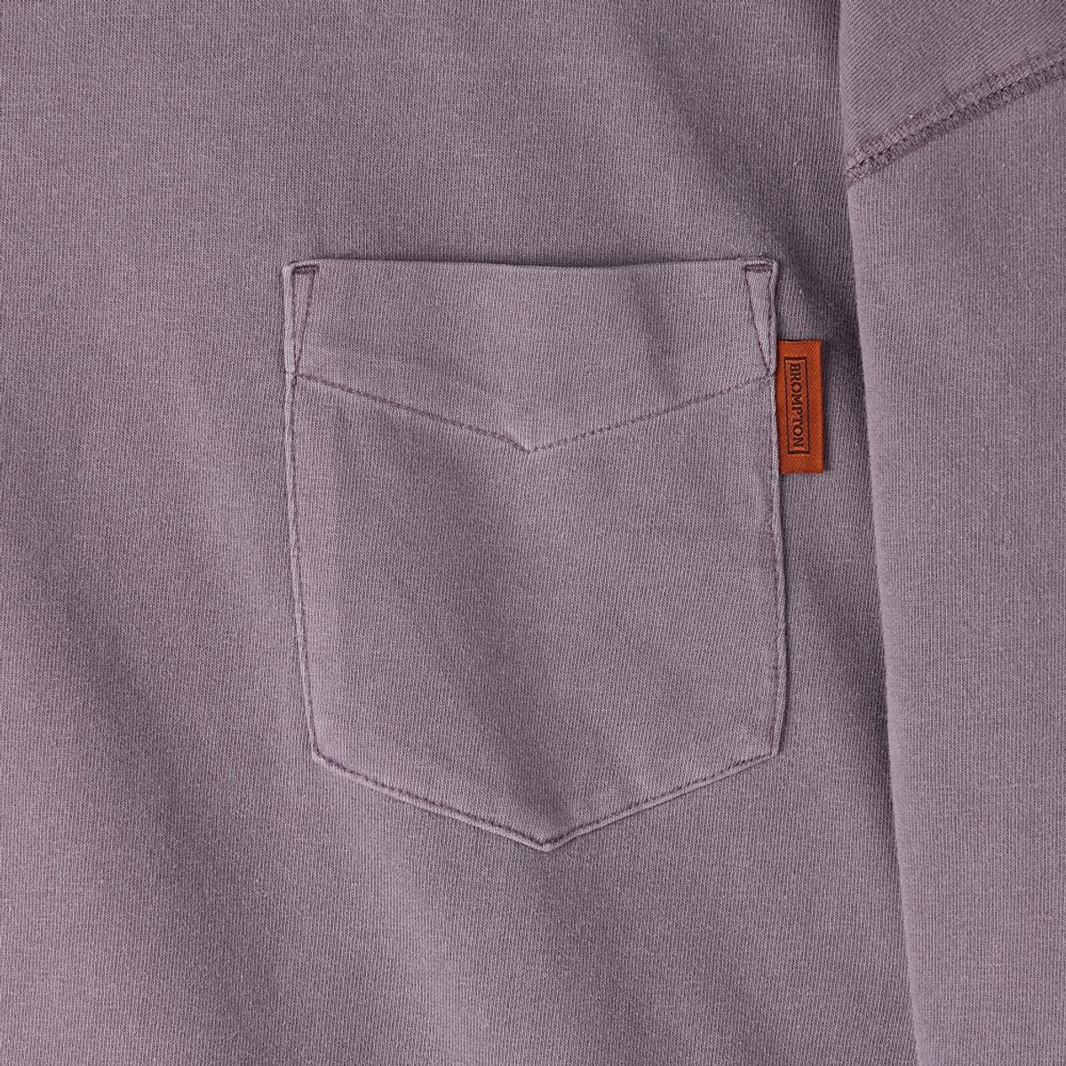 브롬톤 런던(BROMPTON LONDON) PIGMENT LONG SLEEVE T-SHIRT - PURPLE (P253UTS403)