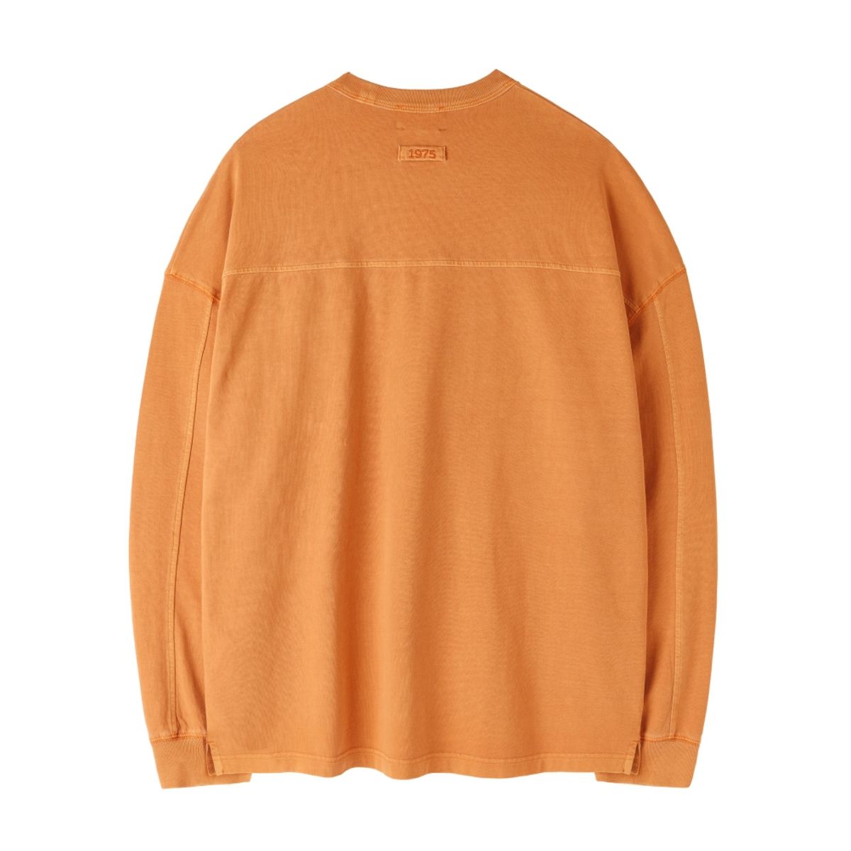 브롬톤 런던(BROMPTON LONDON) PIGMENT LONG SLEEVE T-SHIRT - ORANGE (P253UTS403)