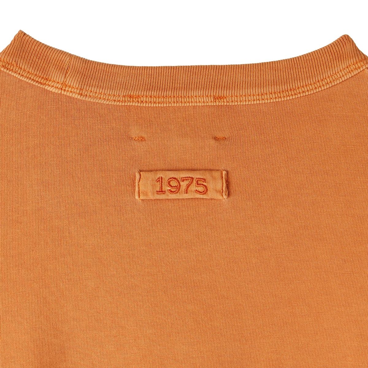 브롬톤 런던(BROMPTON LONDON) PIGMENT LONG SLEEVE T-SHIRT - ORANGE (P253UTS403)