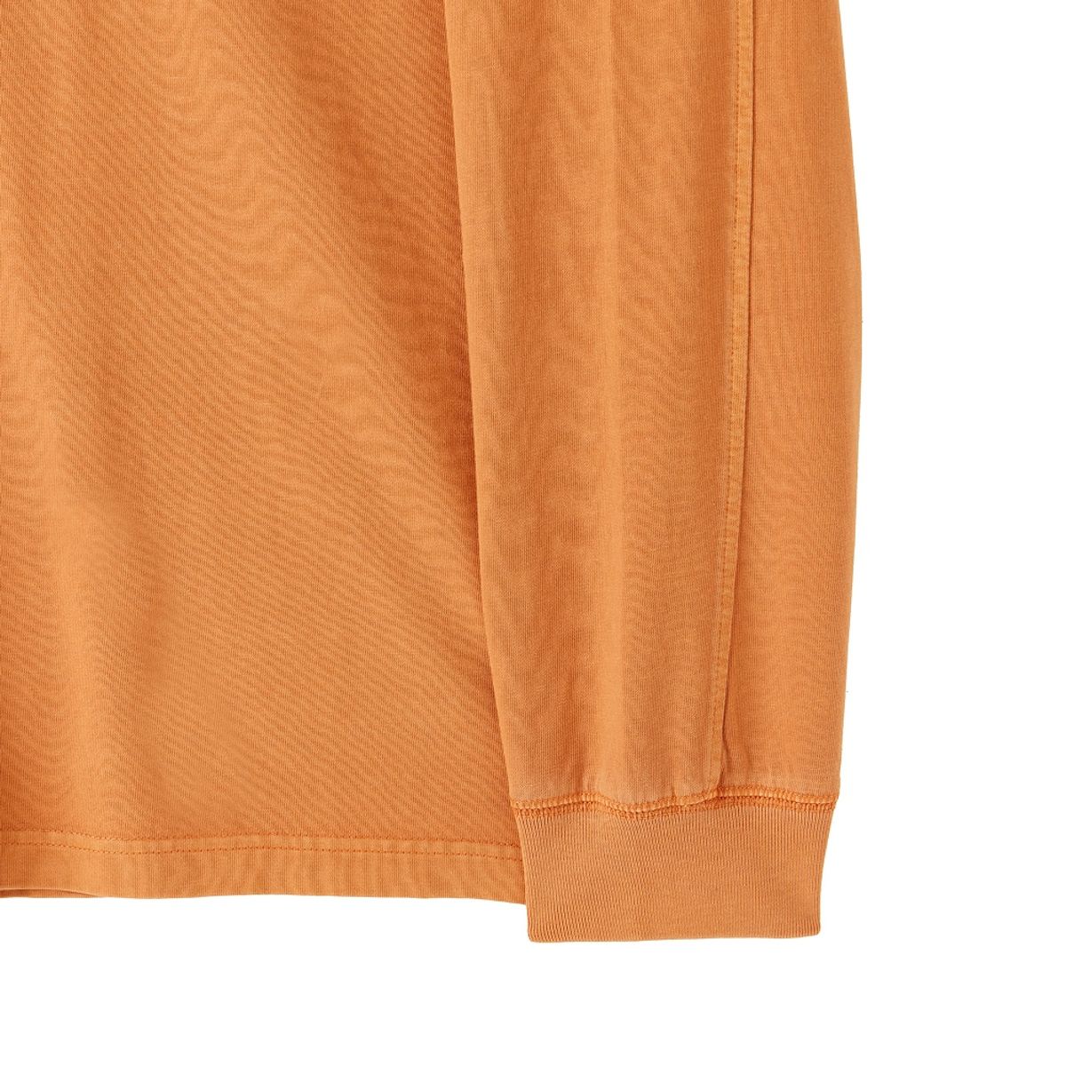 브롬톤 런던(BROMPTON LONDON) PIGMENT LONG SLEEVE T-SHIRT - ORANGE (P253UTS403)
