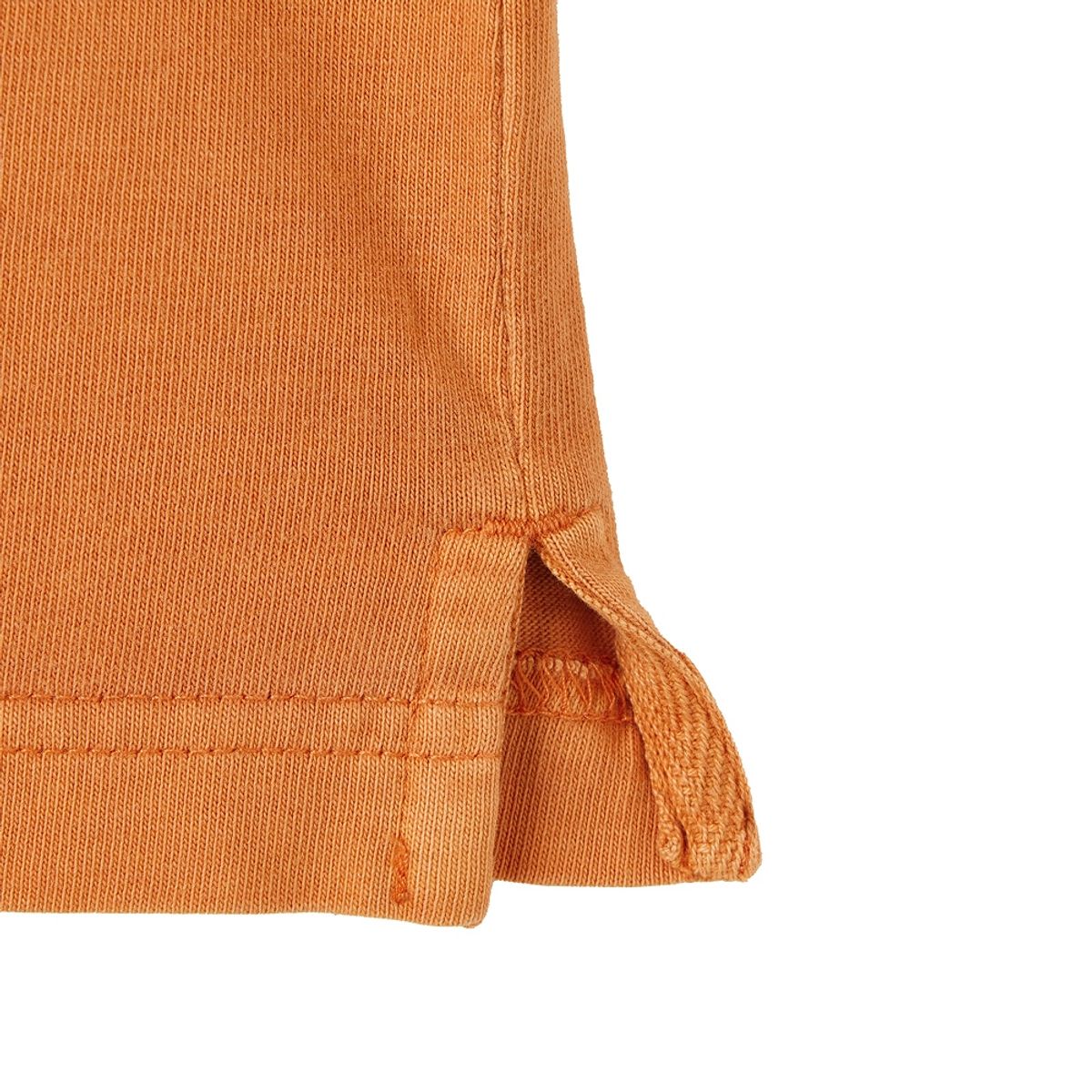 브롬톤 런던(BROMPTON LONDON) PIGMENT LONG SLEEVE T-SHIRT - ORANGE (P253UTS403)