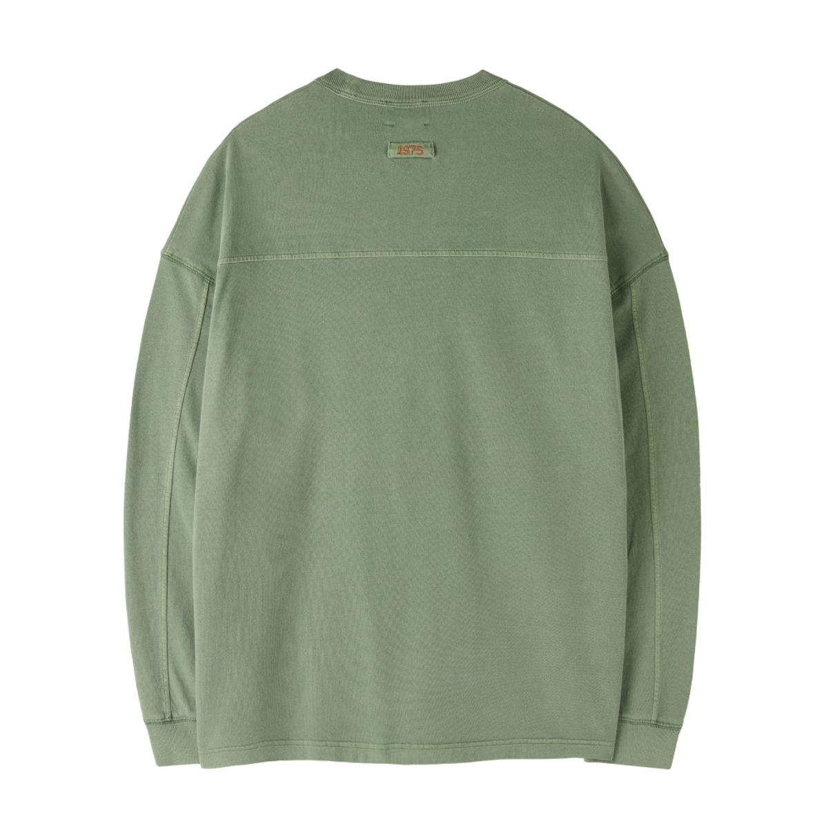 브롬톤 런던(BROMPTON LONDON) PIGMENT LONG SLEEVE T-SHIRT - GREEN (P253UTS403)