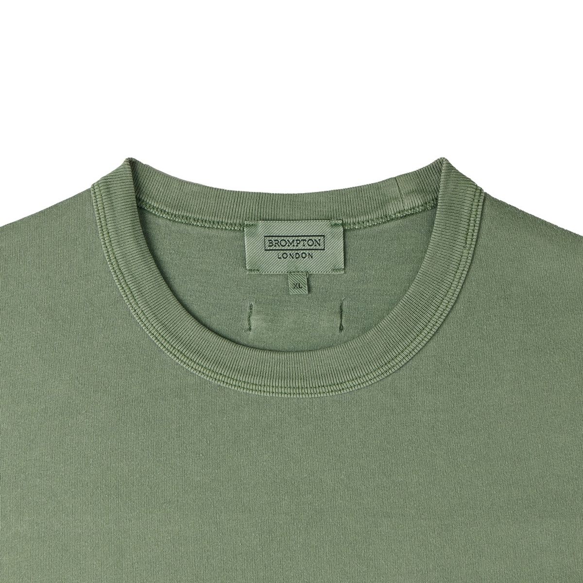 브롬톤 런던(BROMPTON LONDON) PIGMENT LONG SLEEVE T-SHIRT - GREEN (P253UTS403)
