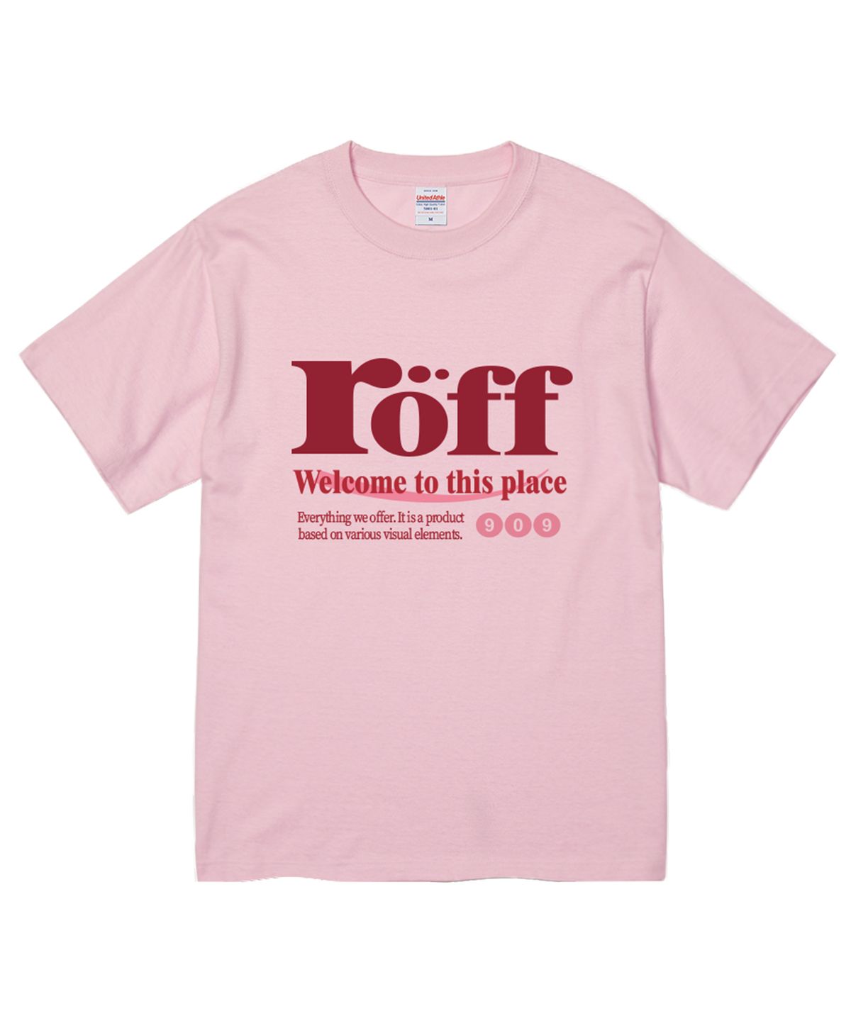 랜덤오프(RANDOMOFF) RÖFF TYPE PLAY T-SHIRT (6color)