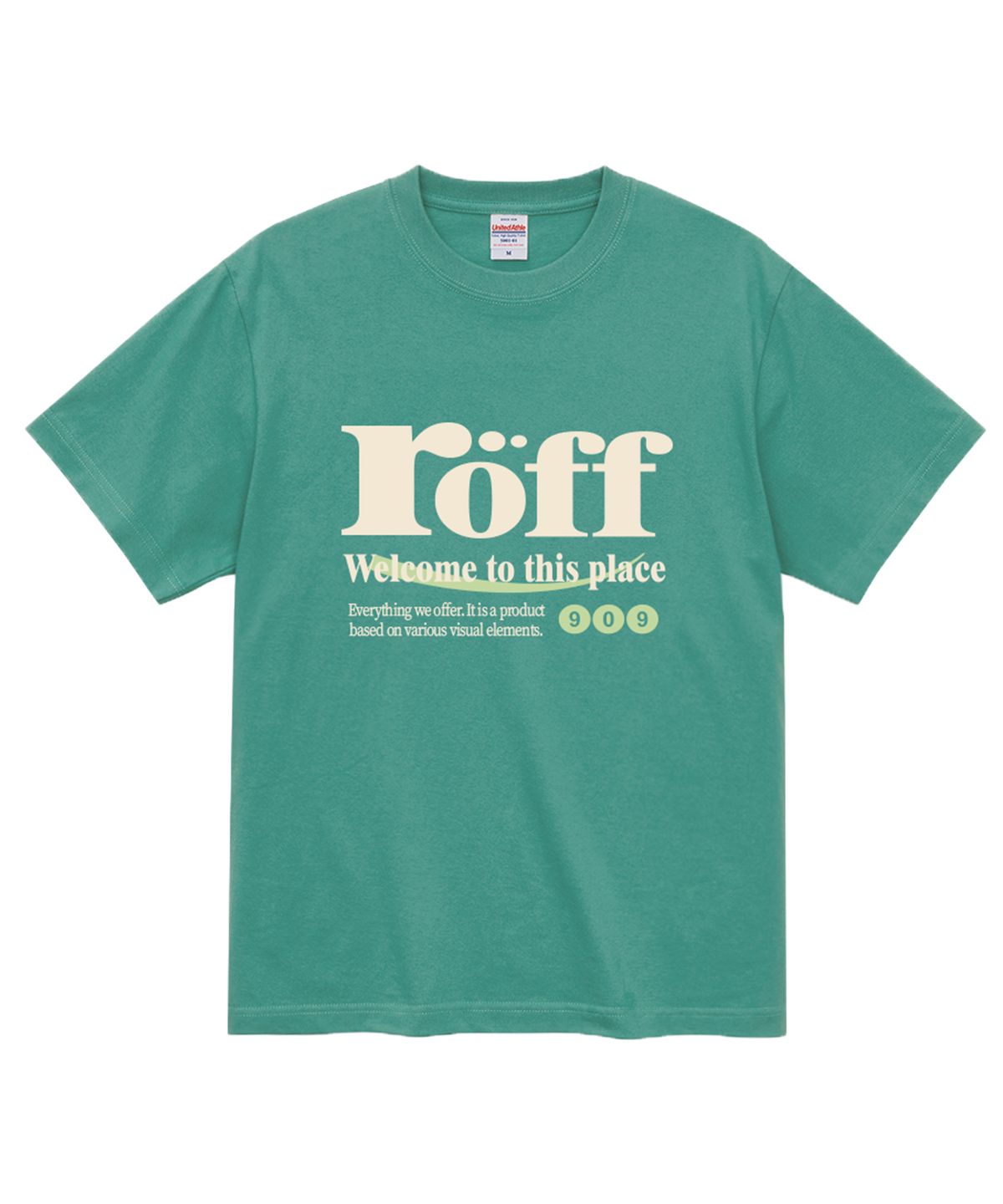 랜덤오프(RANDOMOFF) RÖFF TYPE PLAY T-SHIRT (6color)