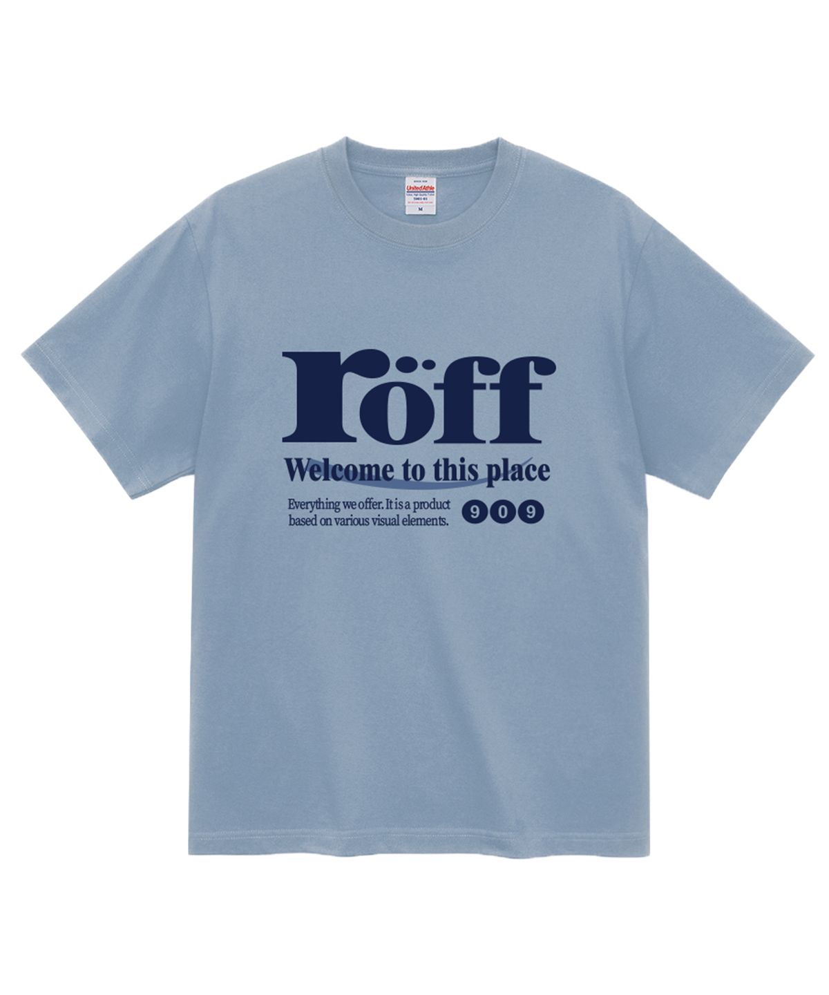 랜덤오프(RANDOMOFF) RÖFF TYPE PLAY T-SHIRT (6color)