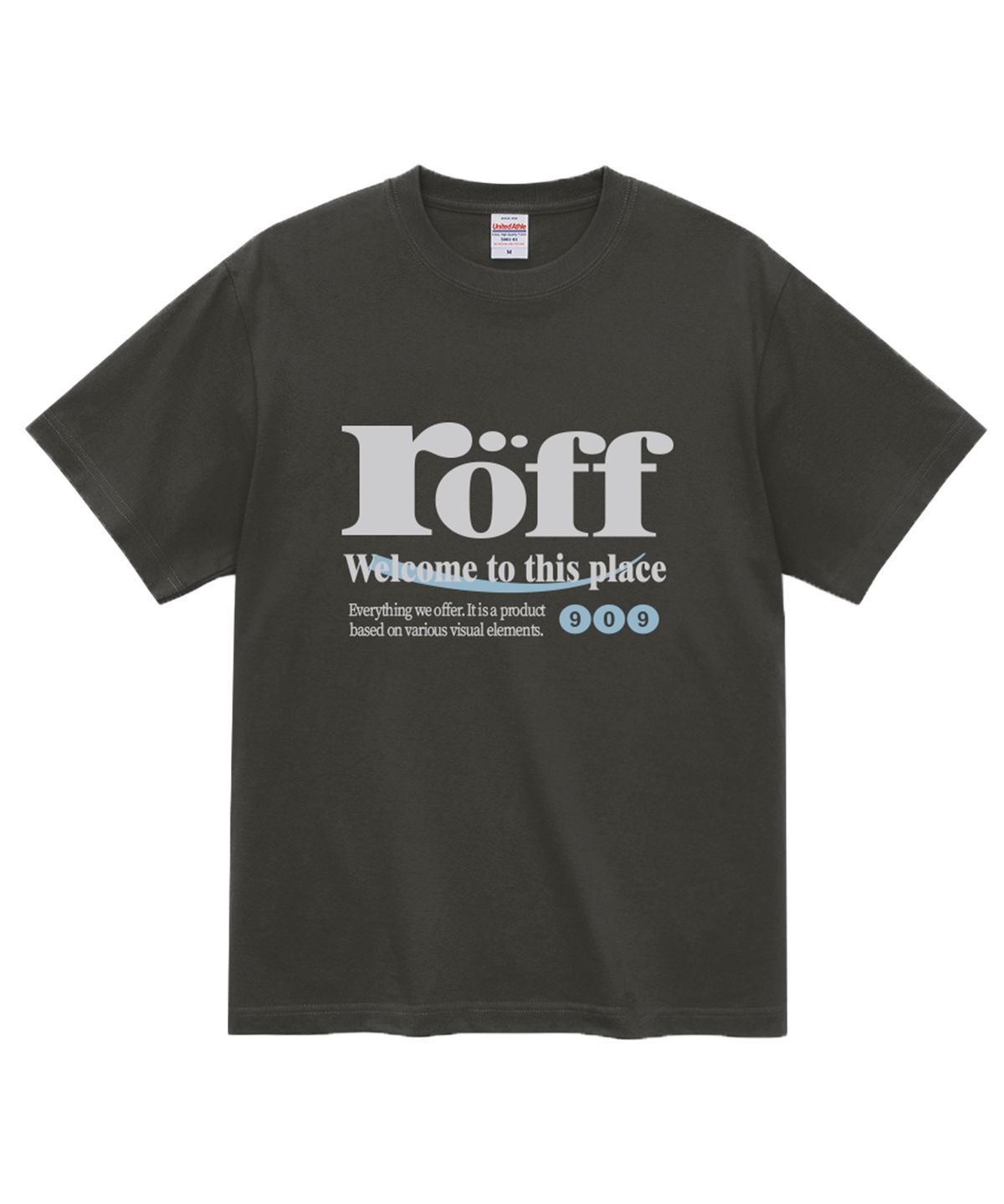 랜덤오프(RANDOMOFF) RÖFF TYPE PLAY T-SHIRT (6color)