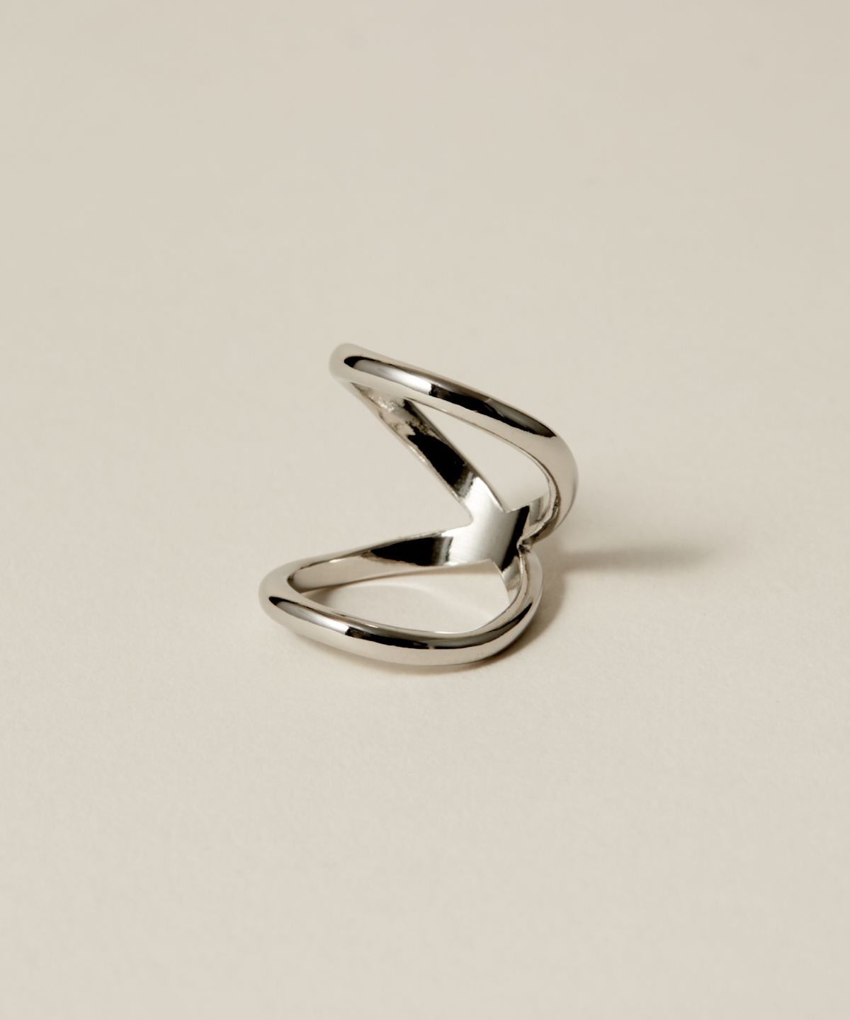 노비스도쿄(NOVICE TOKYO) 더블 라인 핑키 링 Double Line Pinky Ring / Silver