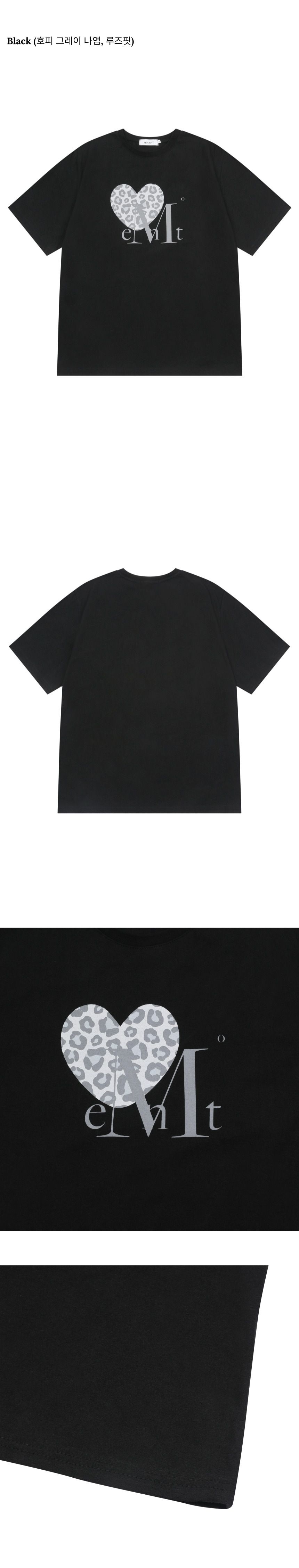 MUSINSA公式 | MUCENT シエラホピハート半袖Tシャツ男女共用（3カラー）