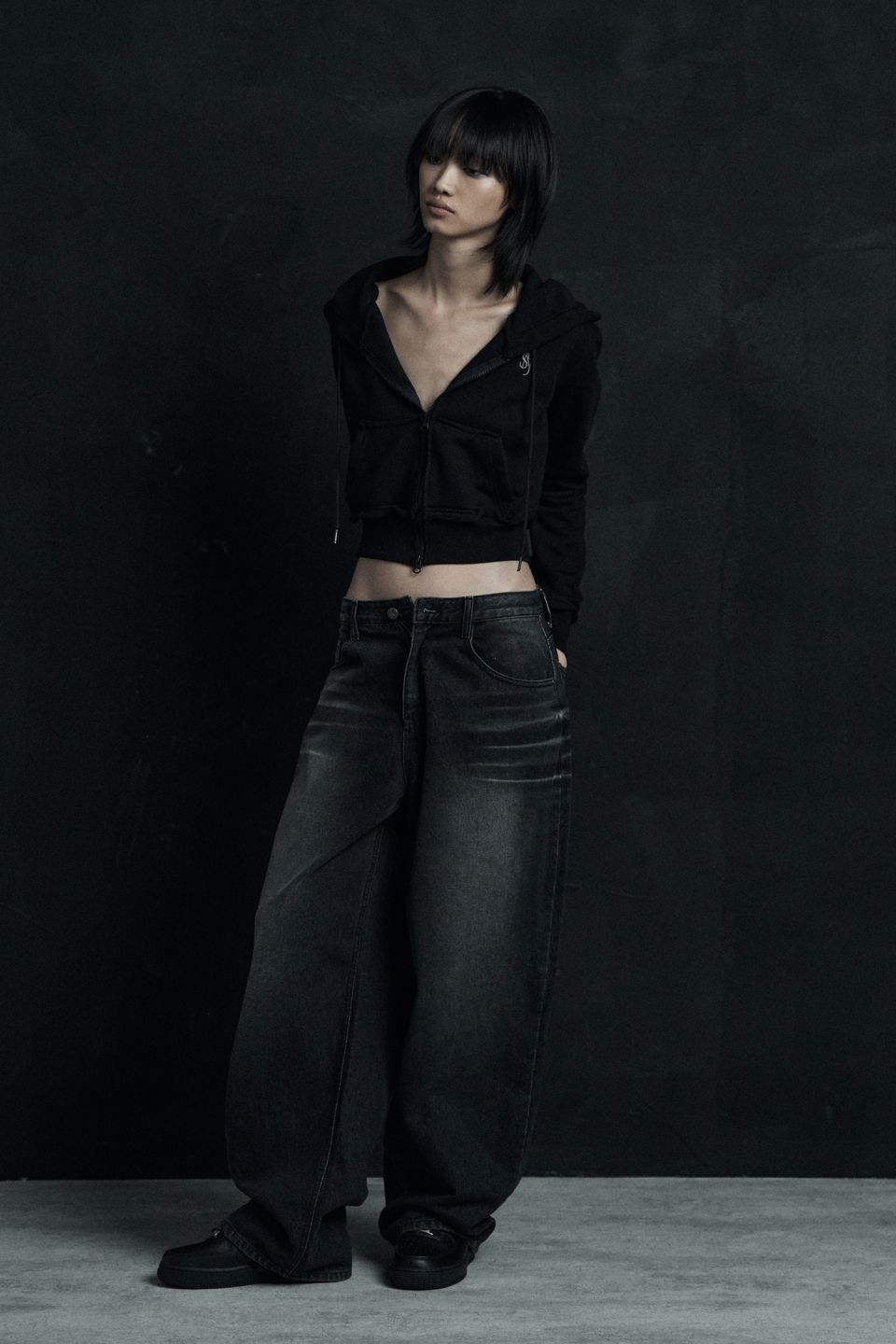 パンツ SYNERJYN CAT WASHING DENIM PANTS BLACK MUSINSA | SYNERJYN OVERSIZED CAT WASHING DENIM PANTS BLACK