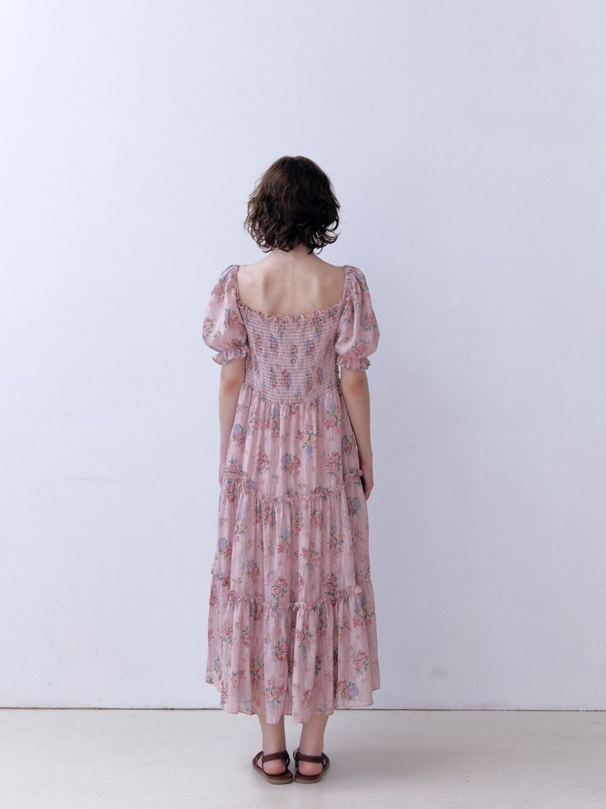 패브릭서울(FABRICSEOUL) muse cancan floral maxi dress