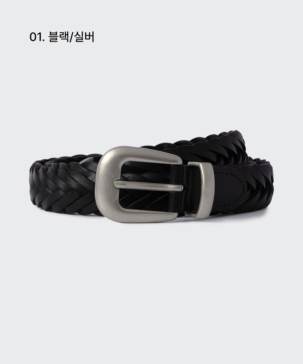 무신사 스탠다드(MUSINSA STANDARD) 레더 위빙 웨스턴 벨트_25mm