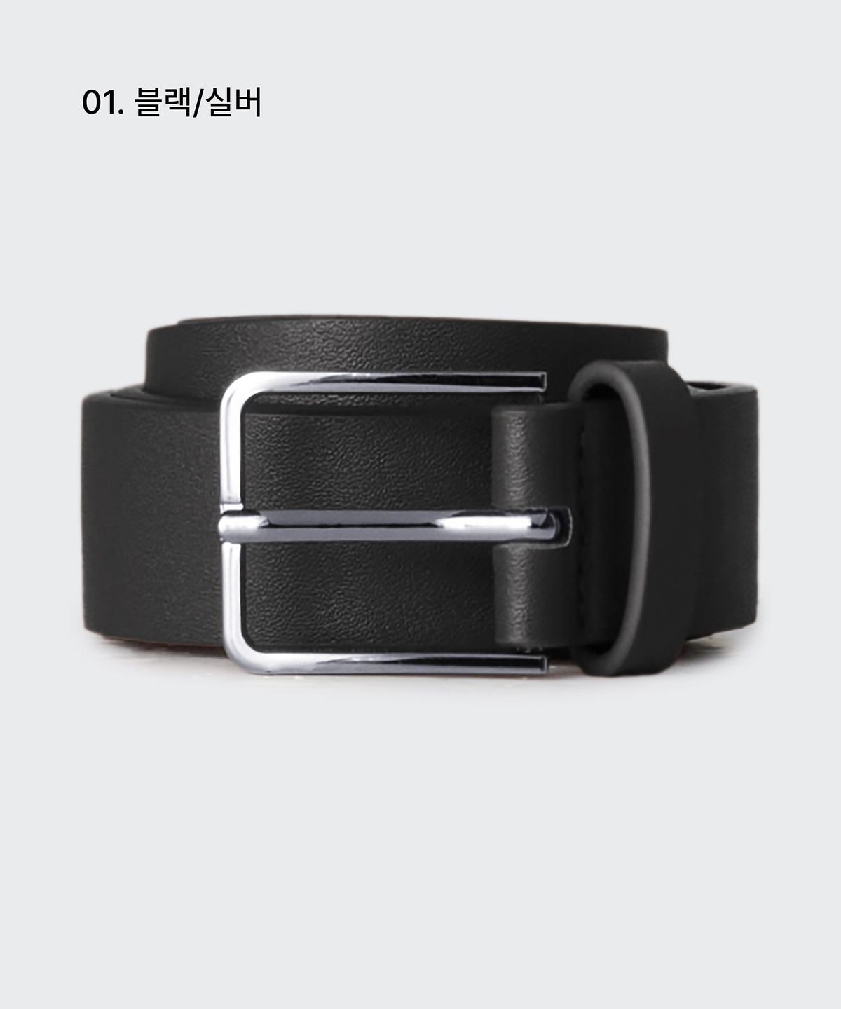 무신사 스탠다드(MUSINSA STANDARD) 미니멀 신세틱 레더 벨트_30mm